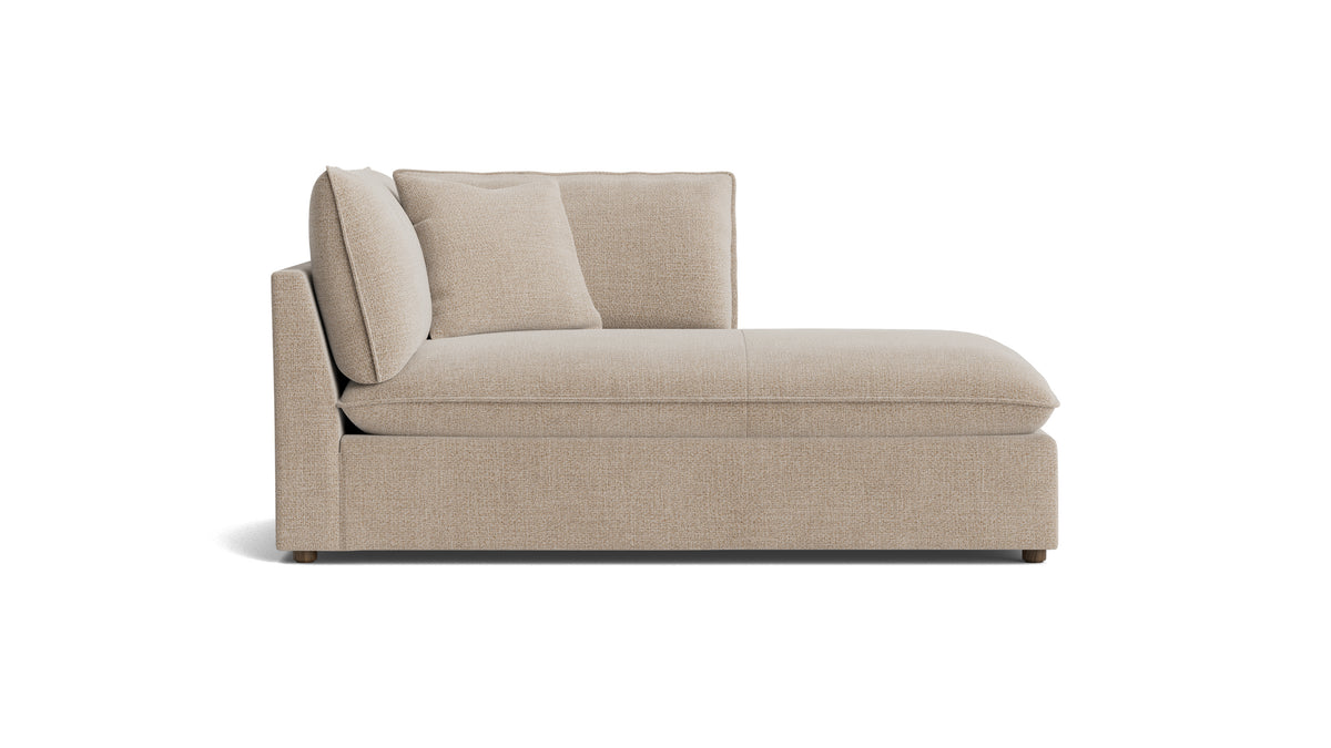 Chill Time Right Arm Chaise, Champagne — alternate view