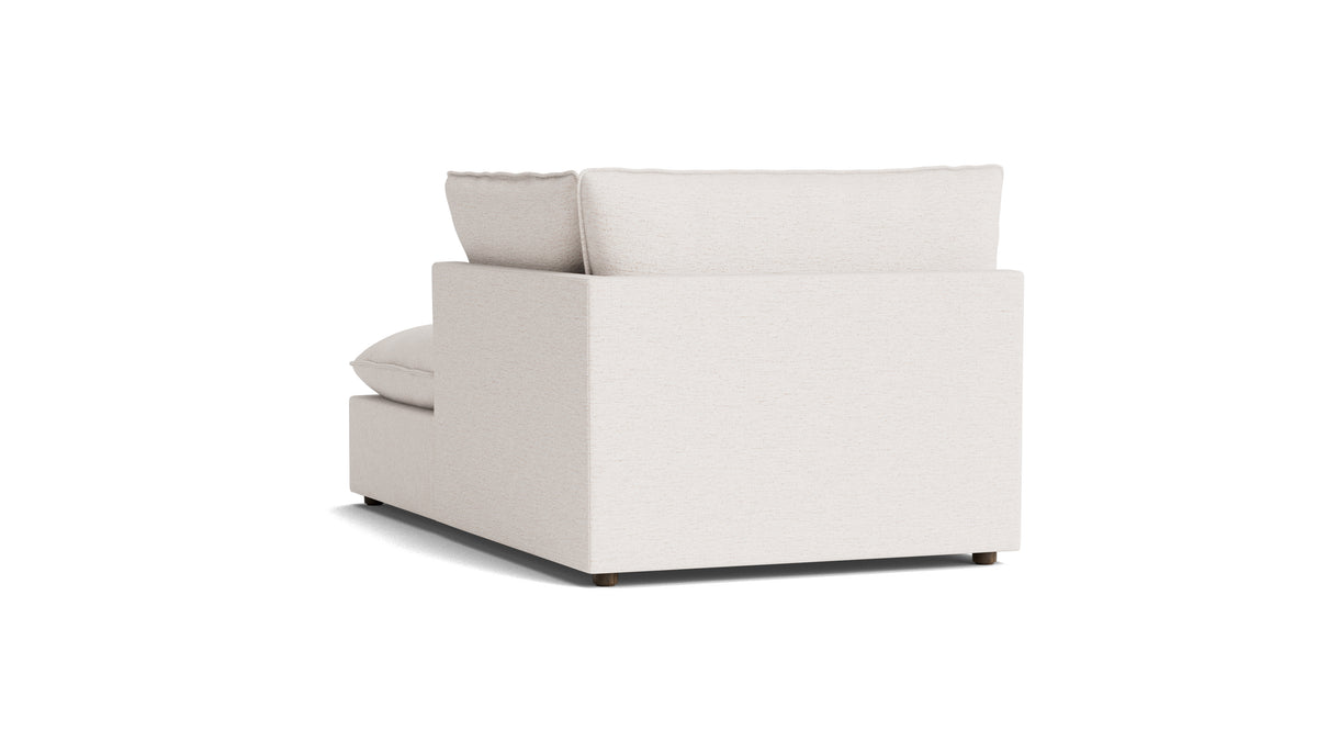 Chill Time Right Arm Chaise, Nomad Snow
