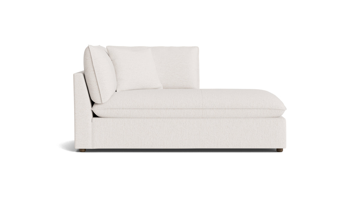 Chill Time Right Arm Chaise, Nomad Snow