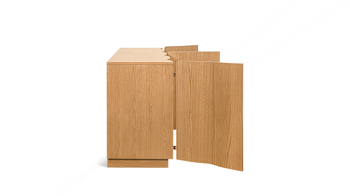 Ripple Sideboard, Oak — alternate view