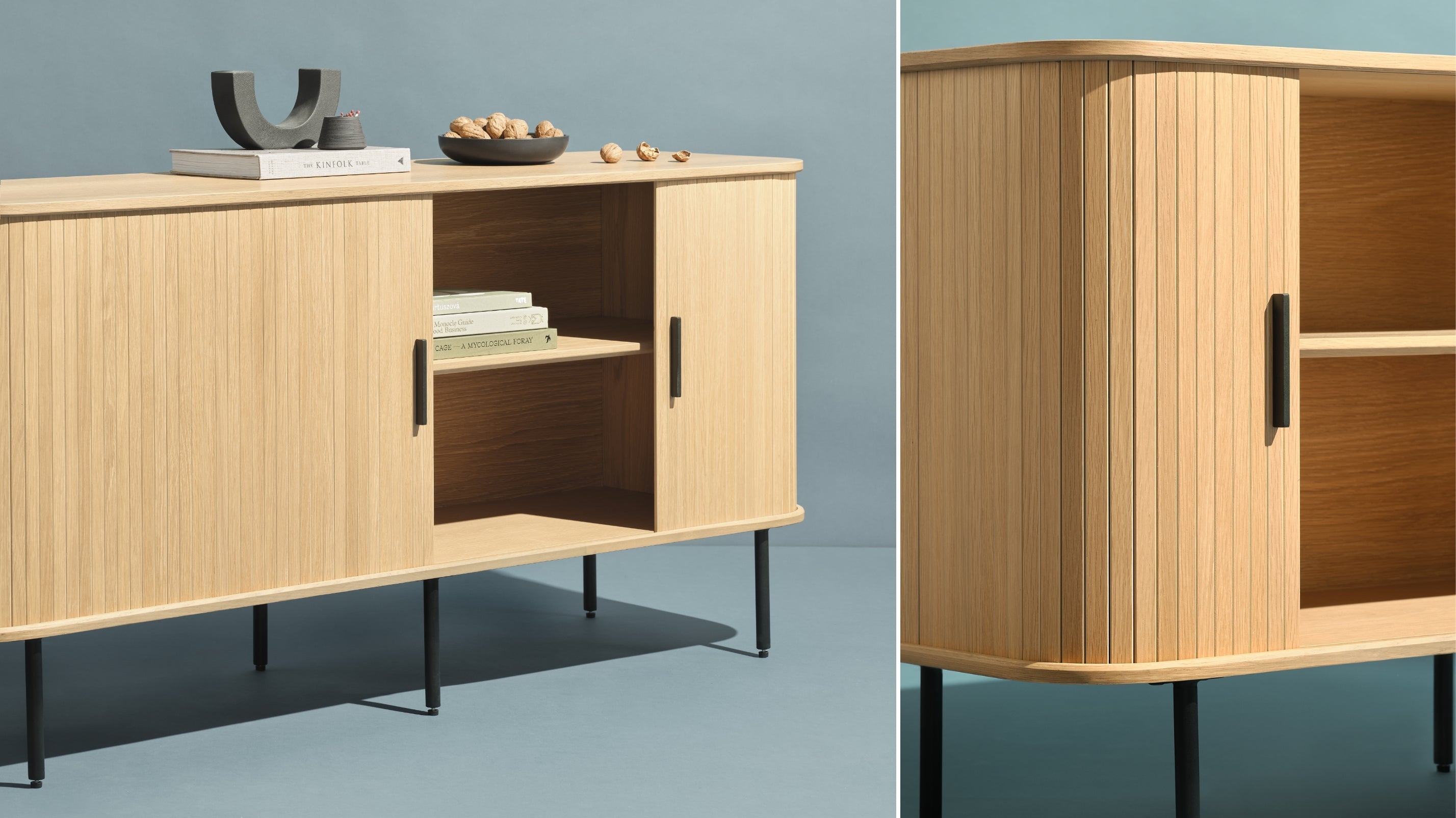 Easy Edge Sideboard, Regular, White Oak - Sundays Company Canada