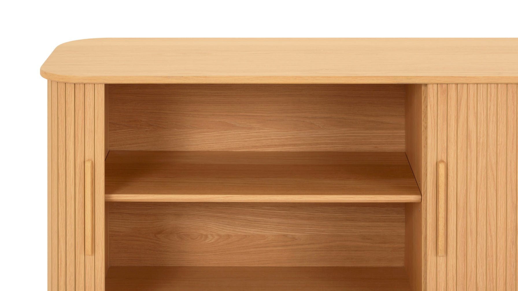 Easy Edge Sideboard All Wood, Regular, White Oak