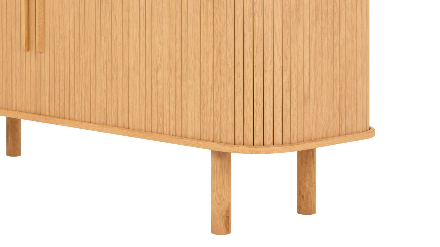 Easy Edge Sideboard All Wood, Regular, White Oak