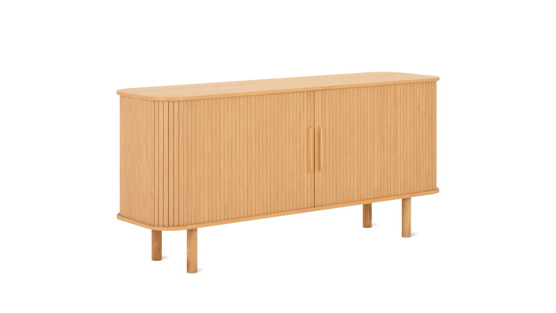 Easy Edge Sideboard All Wood, Regular, White Oak