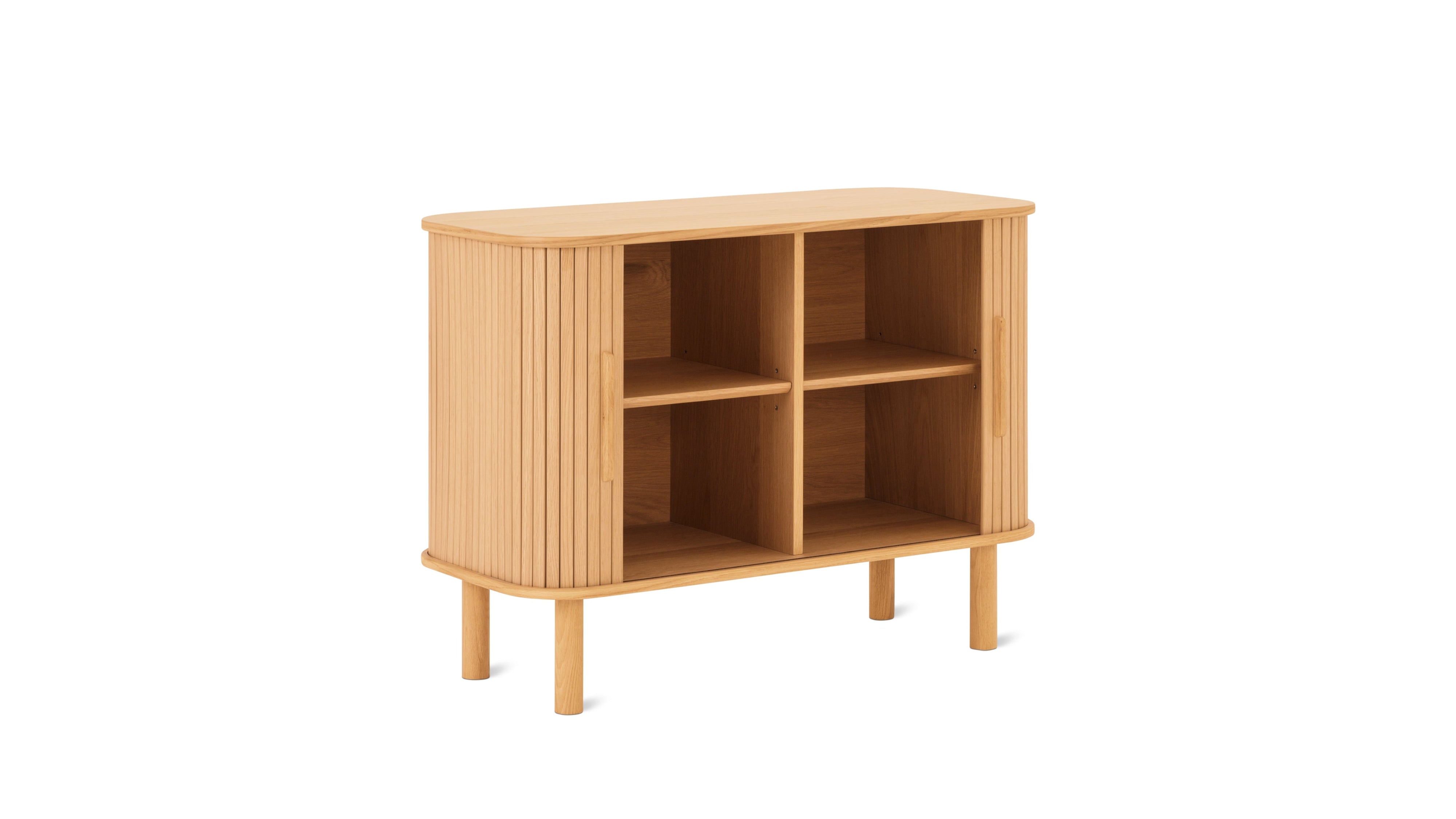 Easy Edge Sideboard All Wood, Small, White Oak - Image 10