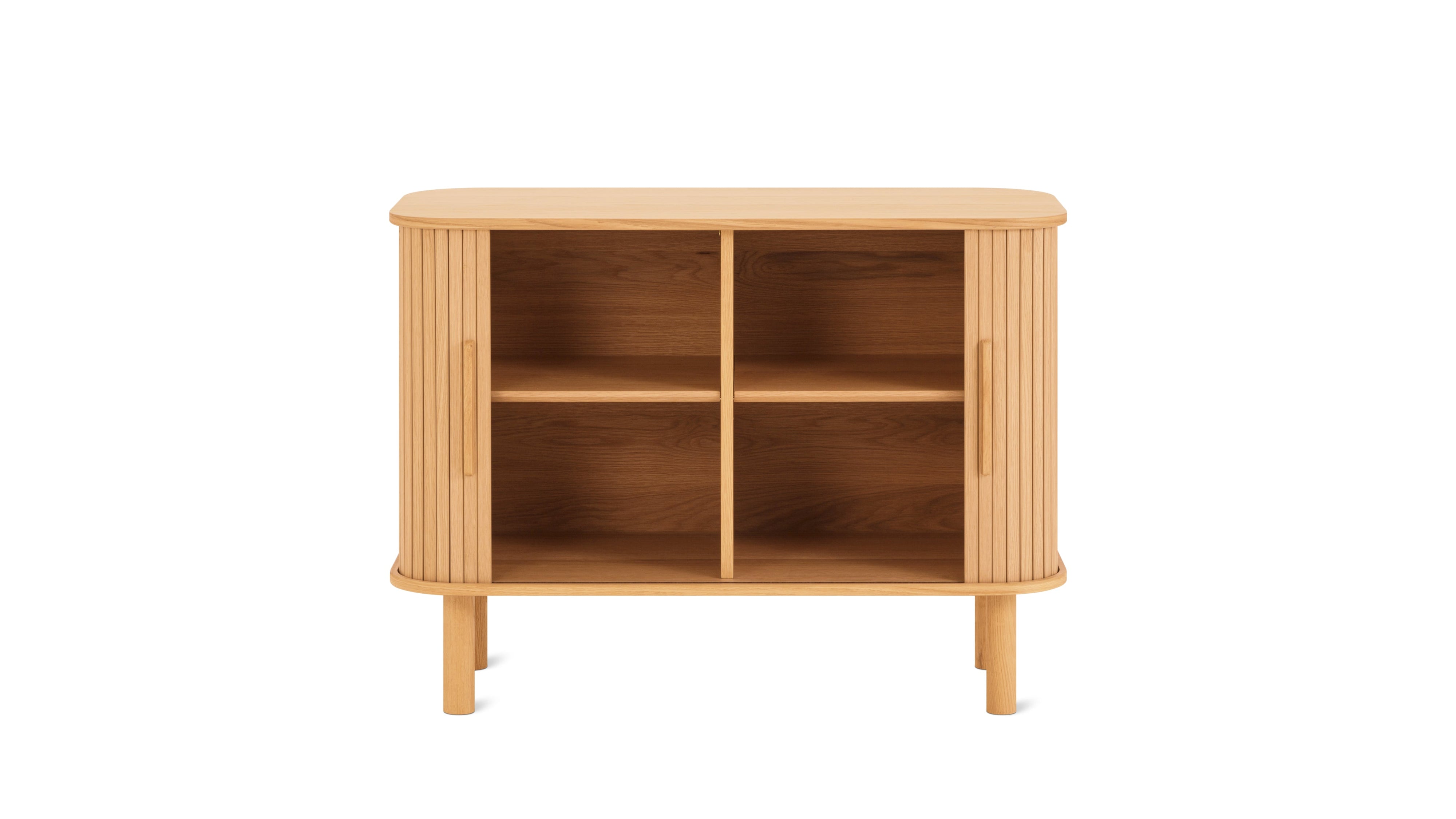 Easy Edge Sideboard All Wood, Small, White Oak - Image 6