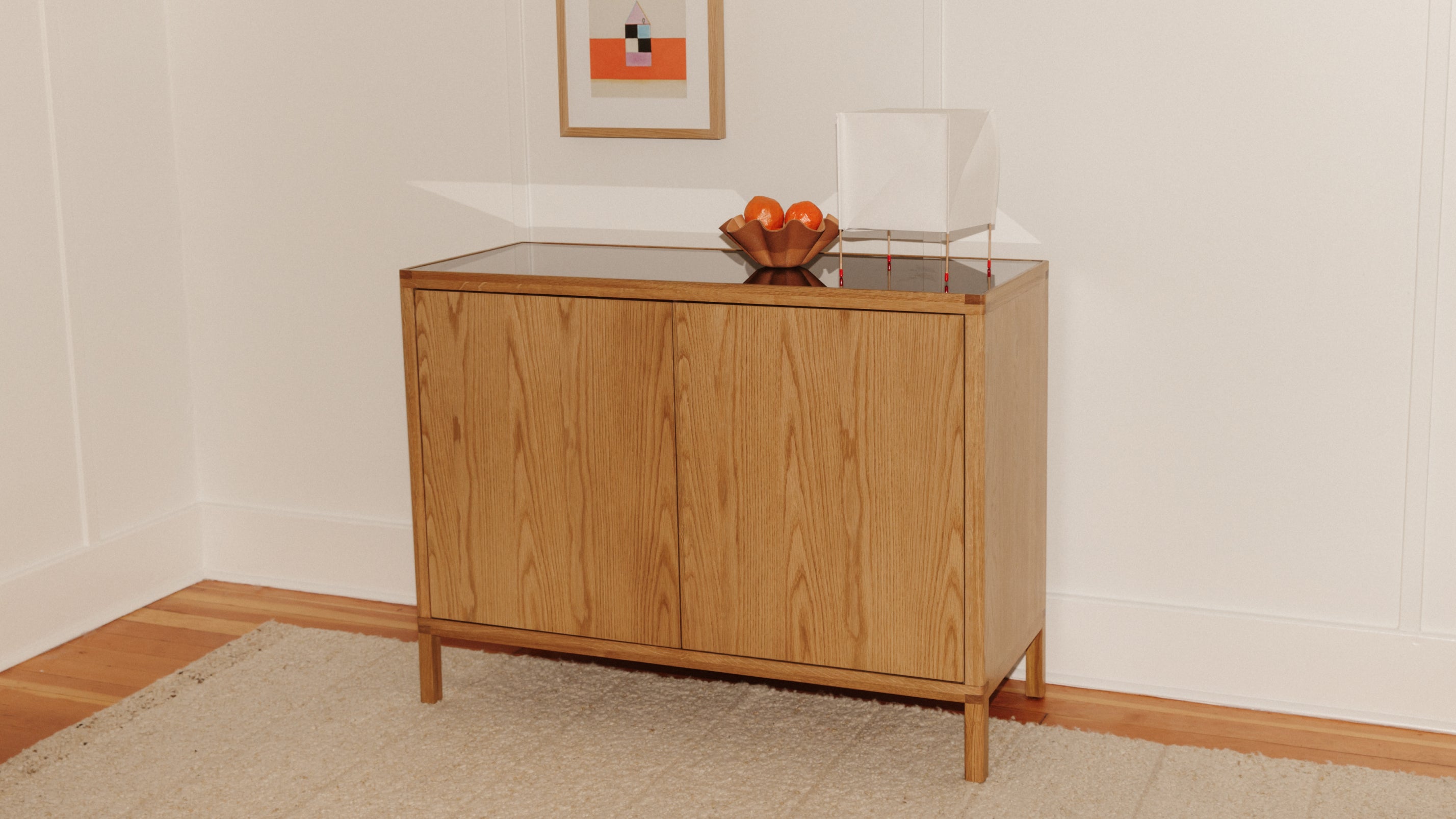 Glimpse Cabinet, Walnut