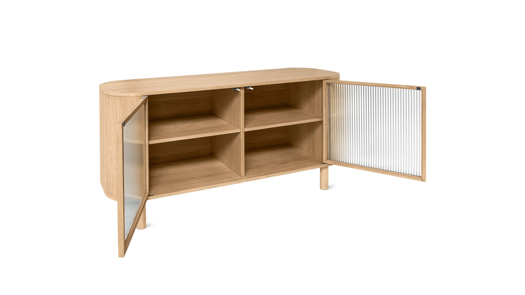 Showcase Sideboard, White Oak