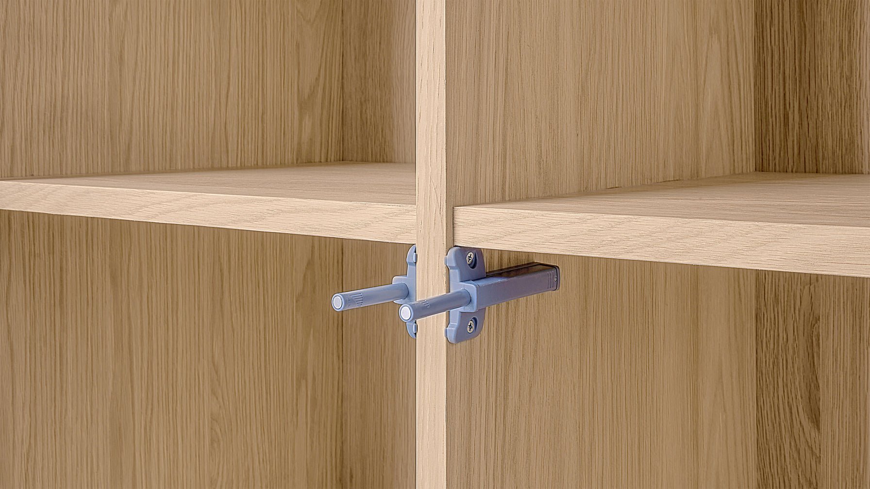 Showcase Cabinet, White Oak