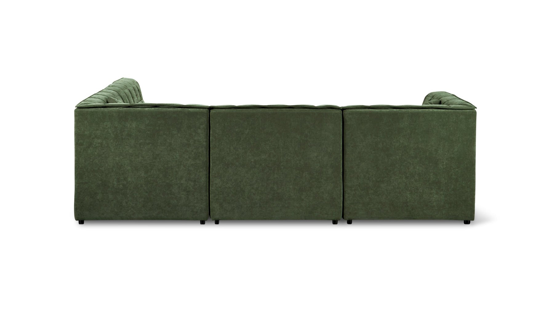 Quilt 5-Piece Modular Sectional, Moss - Image 8