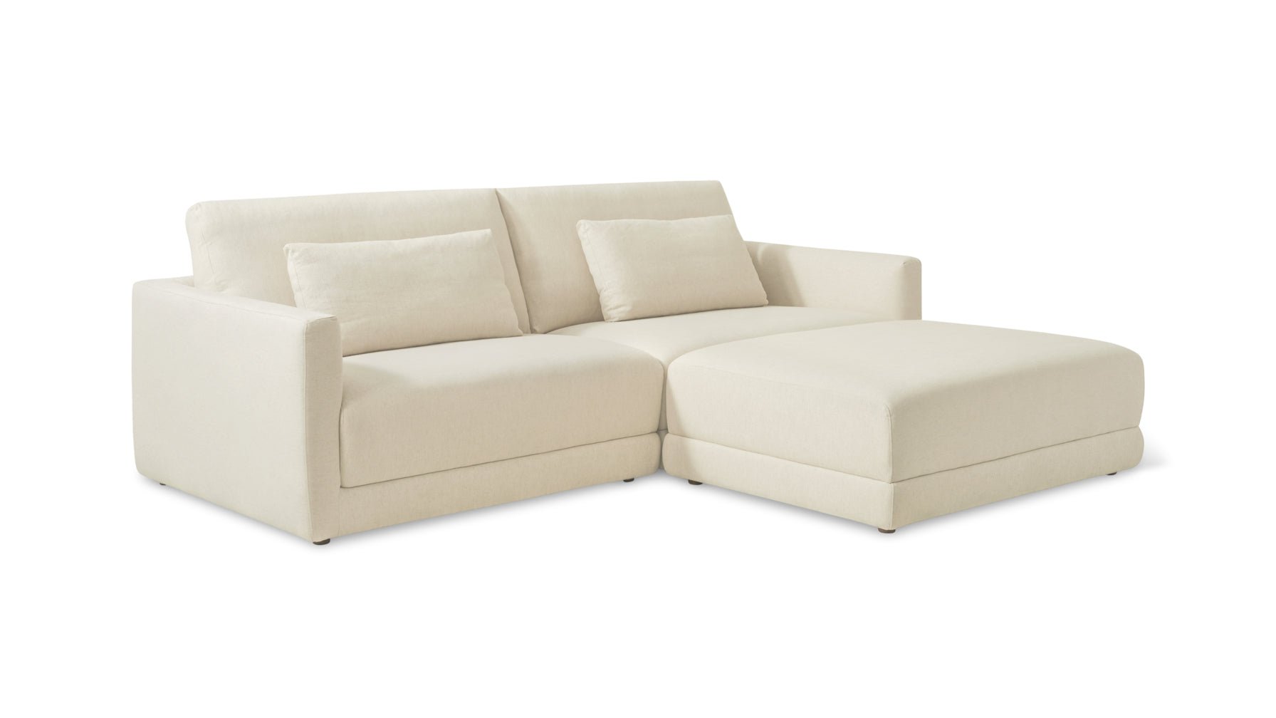 Wind Down 3-Piece Modular Sectional, Beach - Image 10