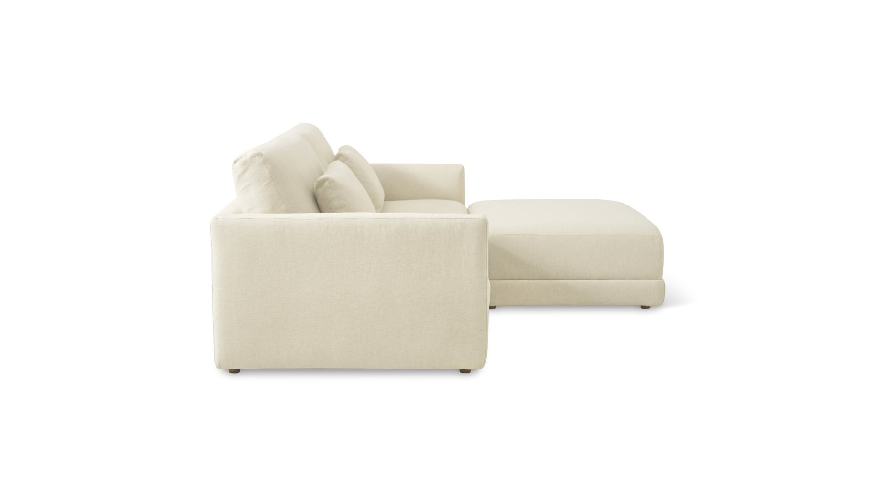 Wind Down 3-Piece Modular Sectional, Beach - Image 10