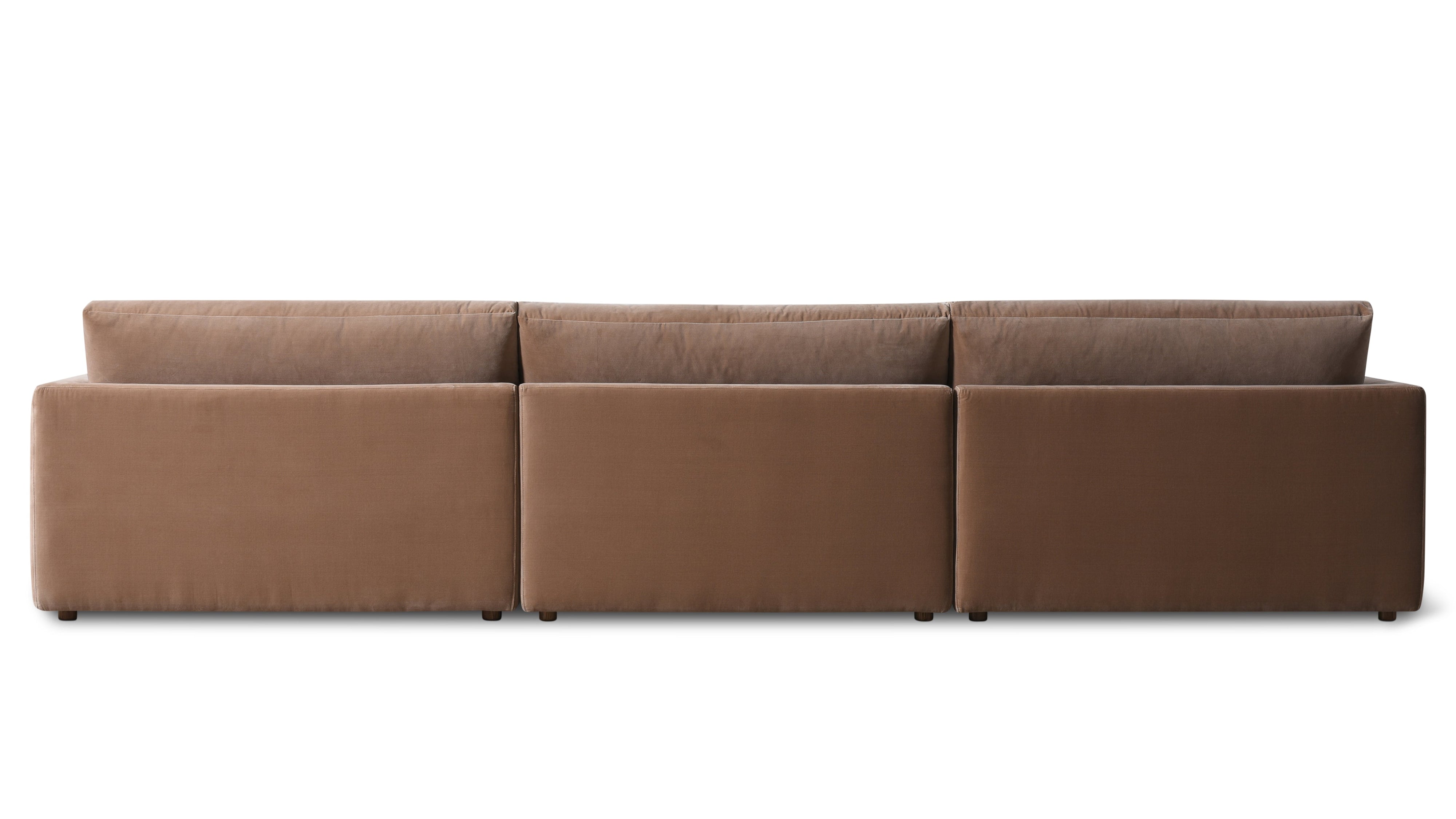 Wind Down 4-Piece Modular Sectional, Doe - Image 9