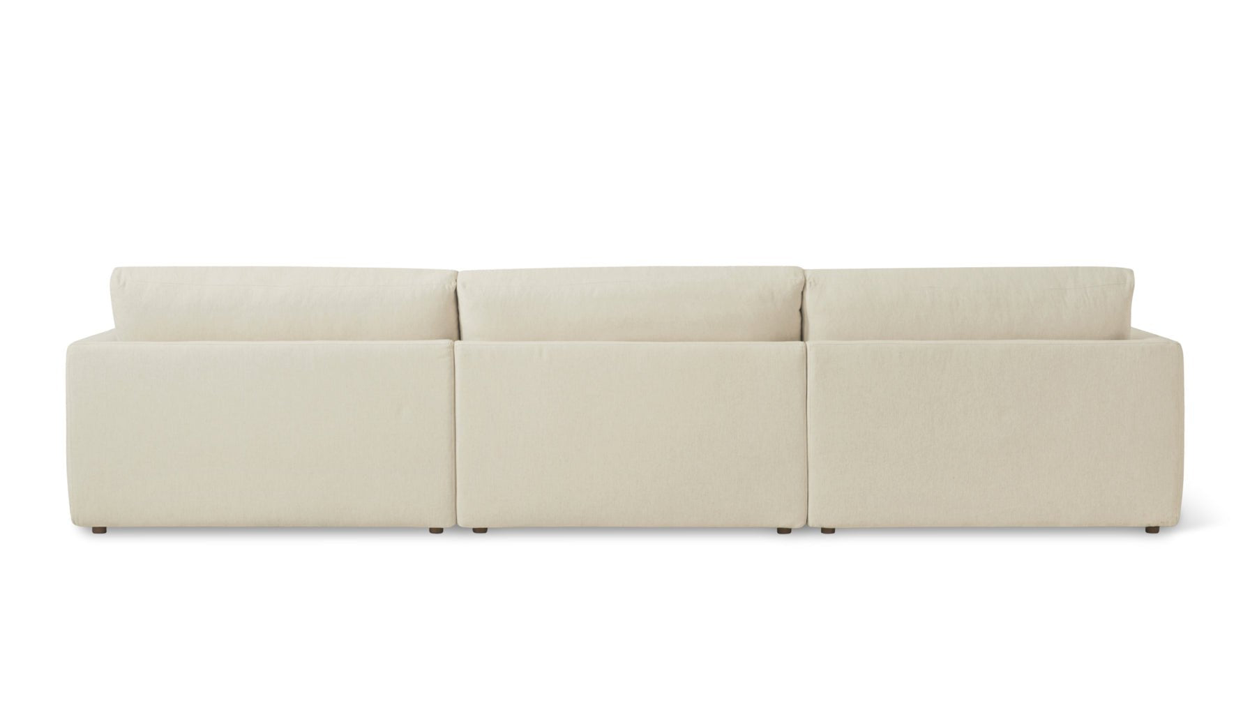 Wind Down 4-Piece Modular Sectional, Beach - Image 9