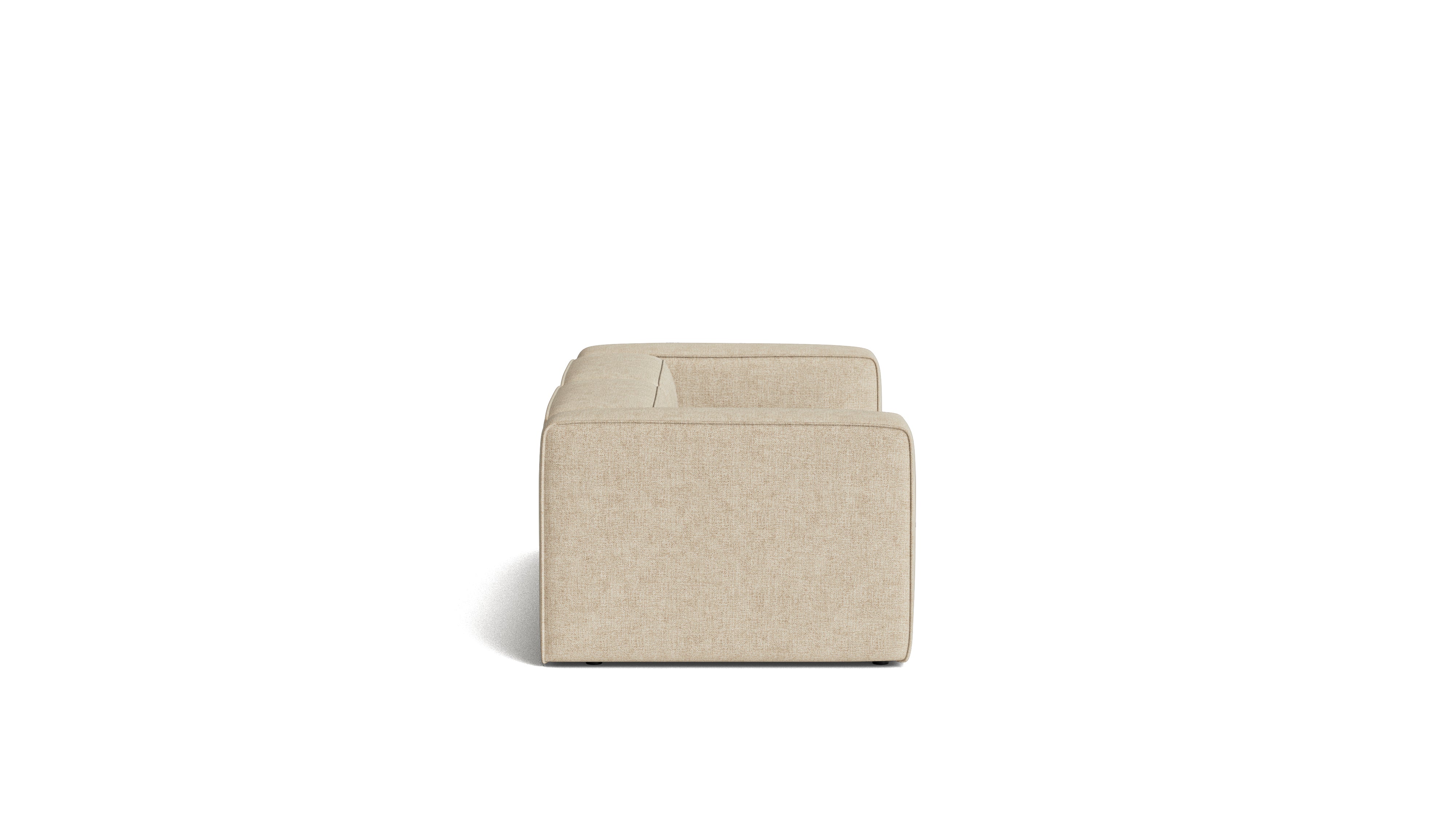 Common Ground 2-Piece Modular Sofa, Wheat