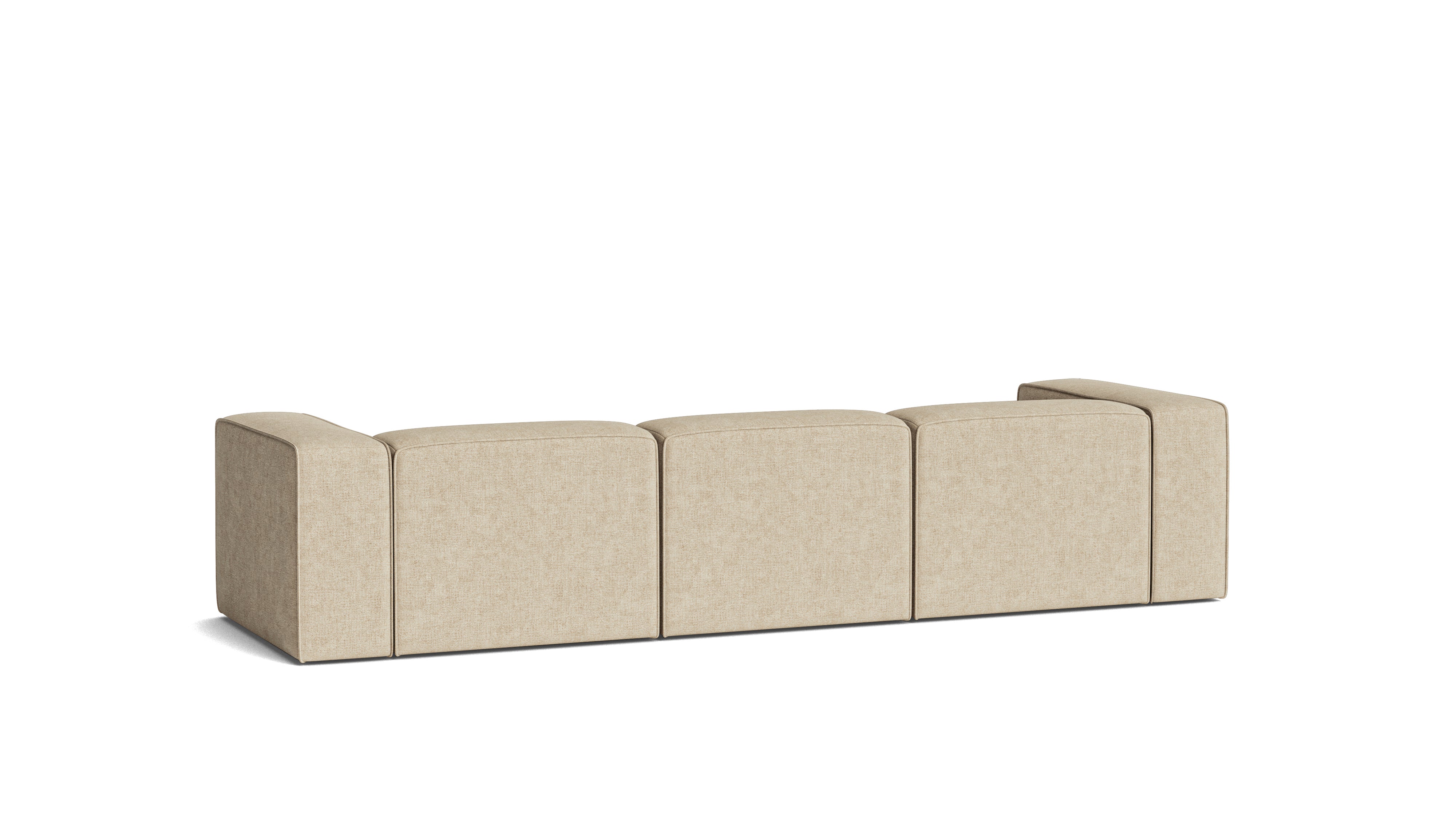 Common Ground 3-Piece Modular Sofa, Wheat