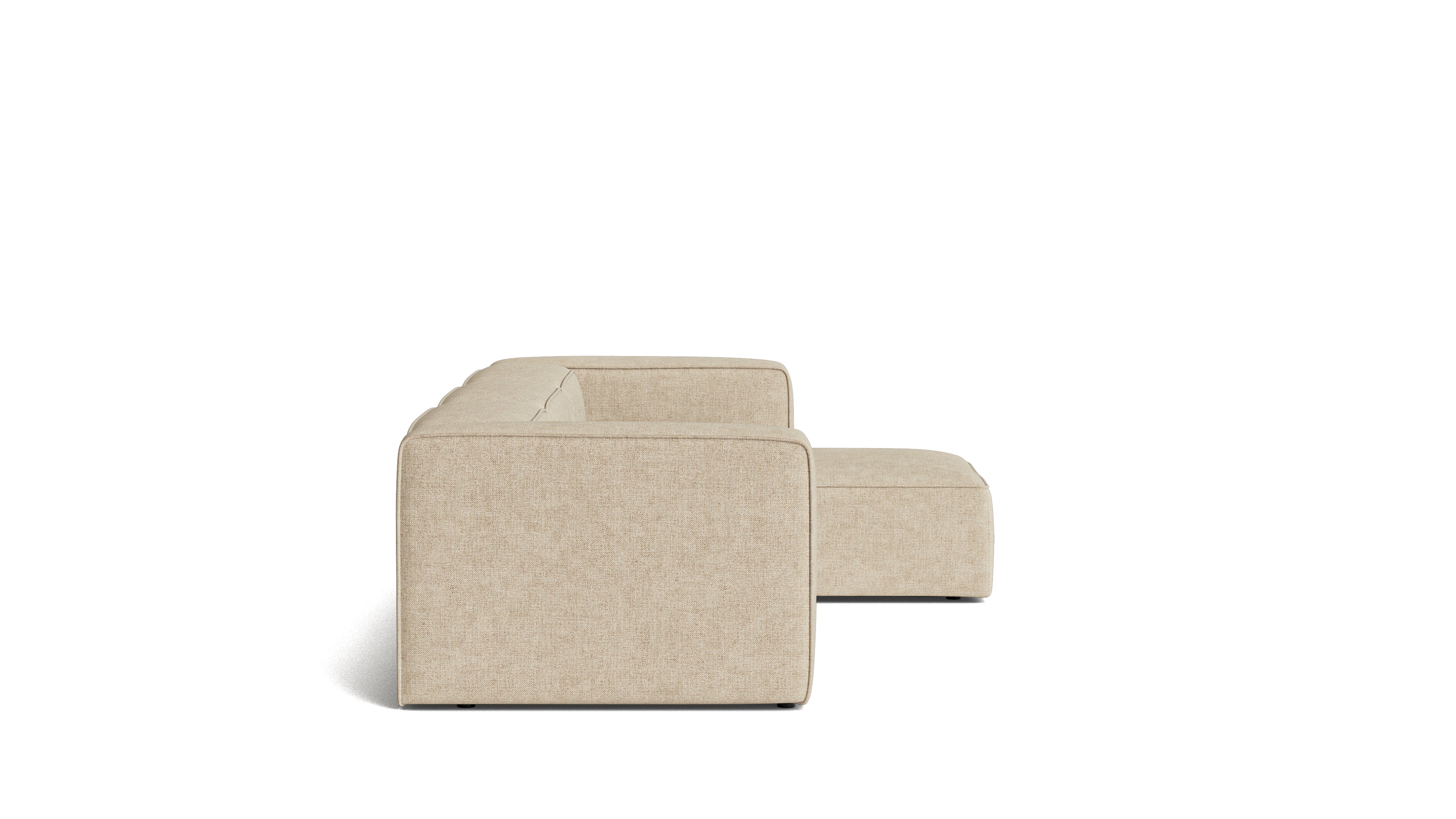 Common Ground 3-Piece Modular Sectional, Right, Wheat