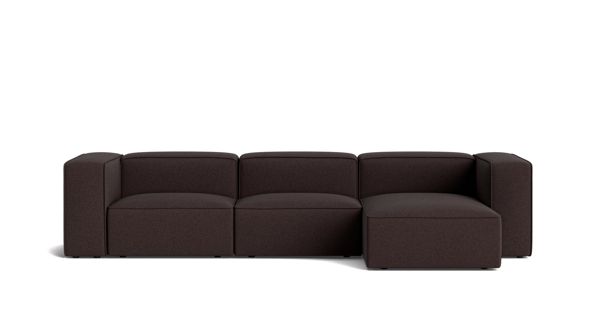 Common Ground 3-Piece Modular Sectional, Right, Brownie_image