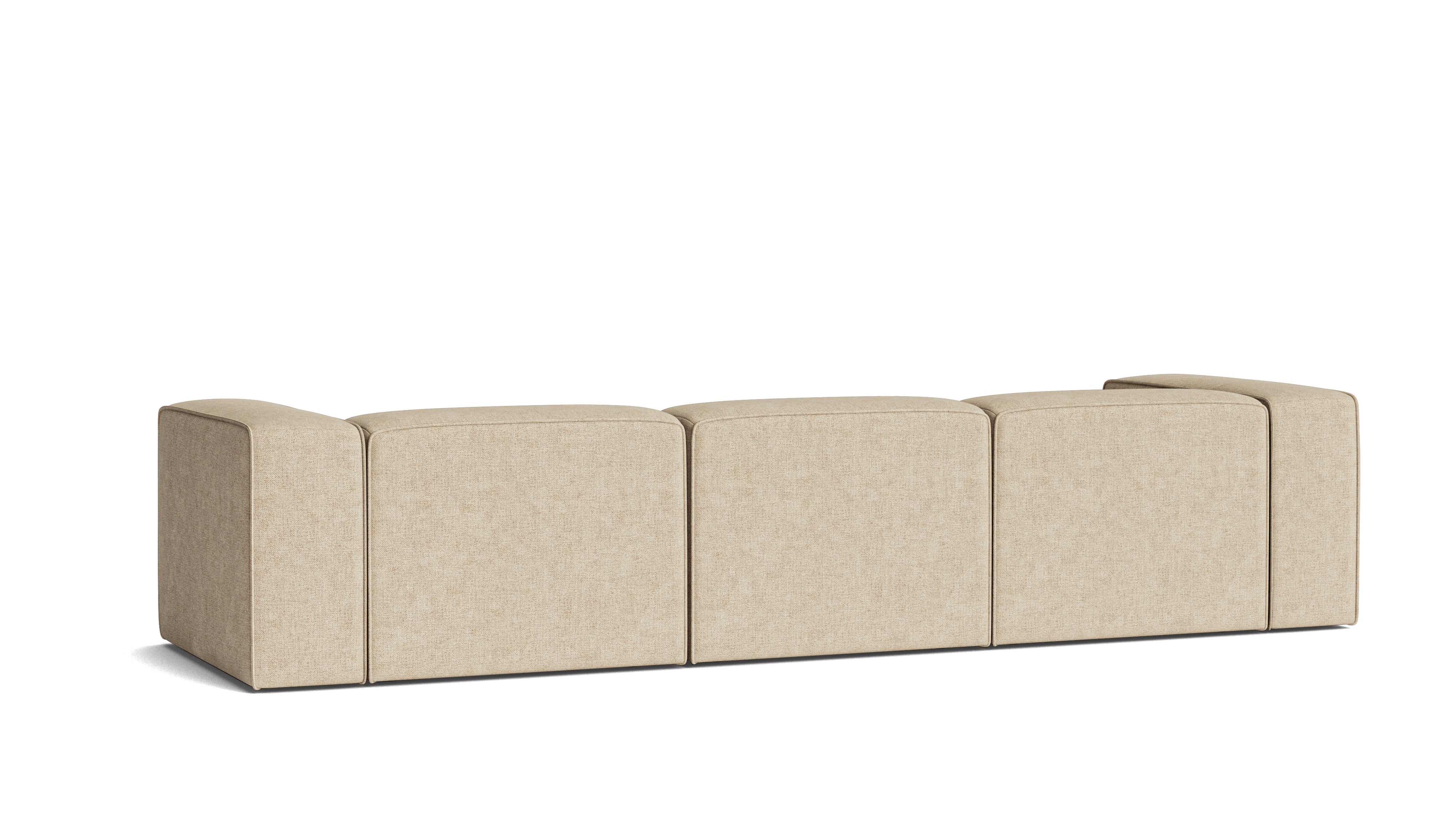 Common Ground 3-Piece Modular Sectional, Left, Wheat