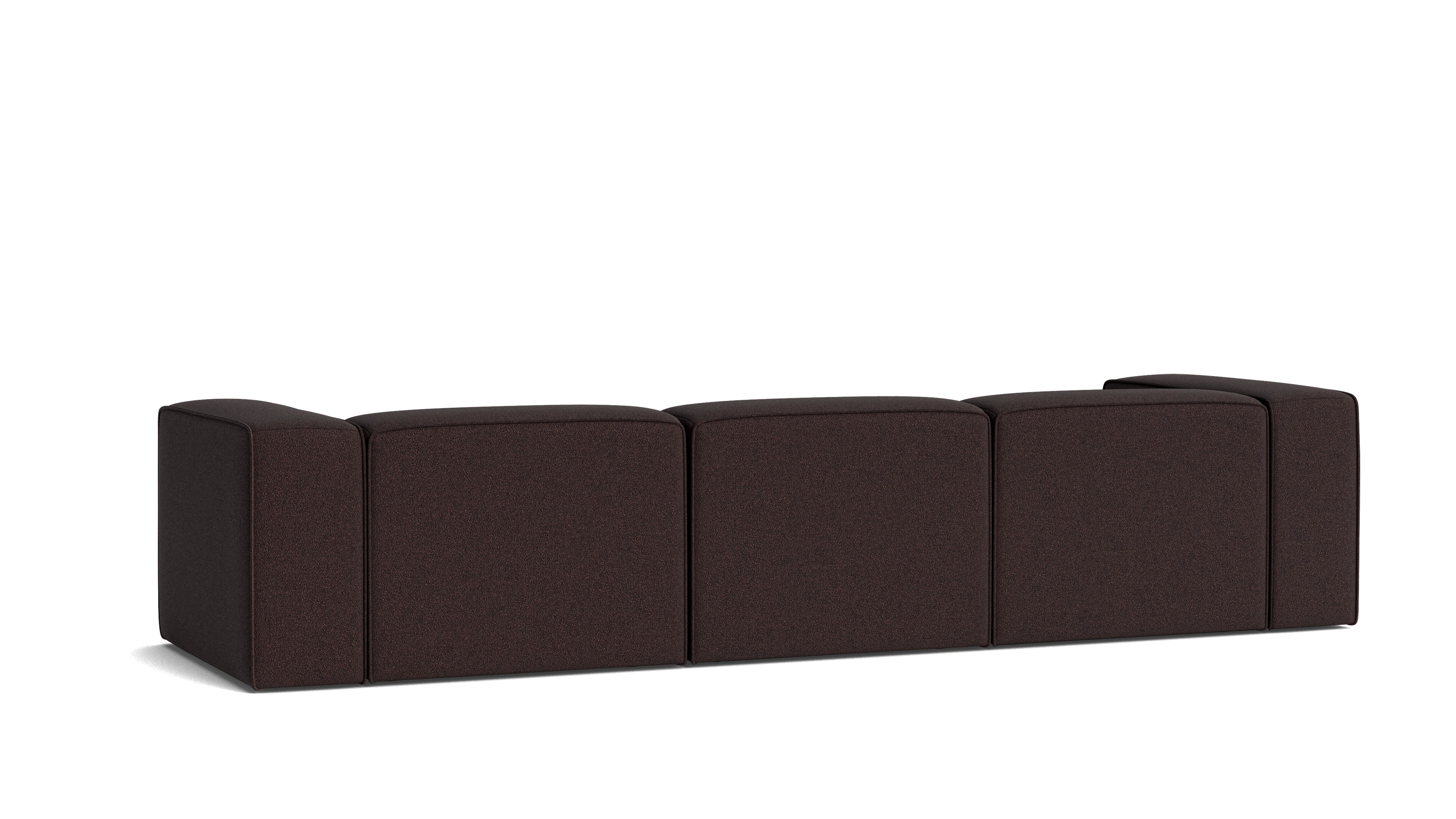 Common Ground 3-Piece Modular Sectional, Left, Brownie