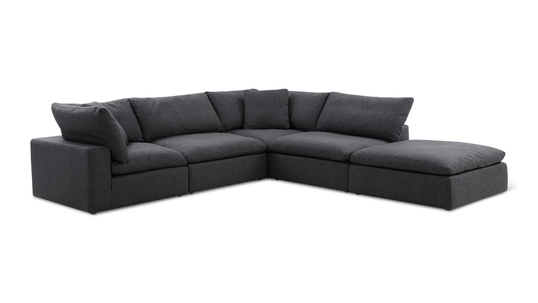 Movie Night™ 5-Piece Modular Sectional, Standard, Dark Shadow - Image 8