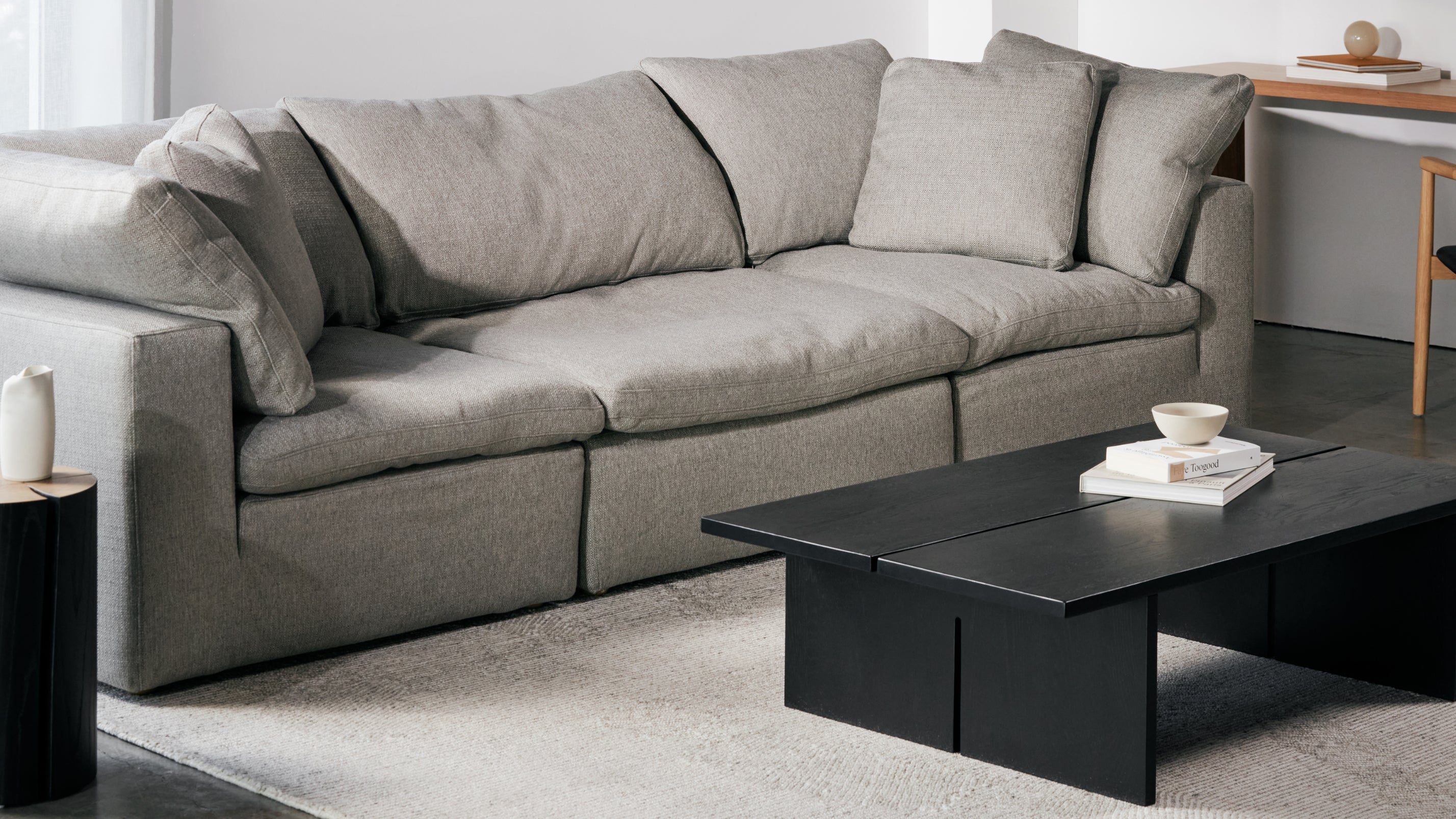 Movie Night™ 3 - Piece Modular Sofa, Large, Brie - Sundays Company CanadaSEC-YJ-903-037
