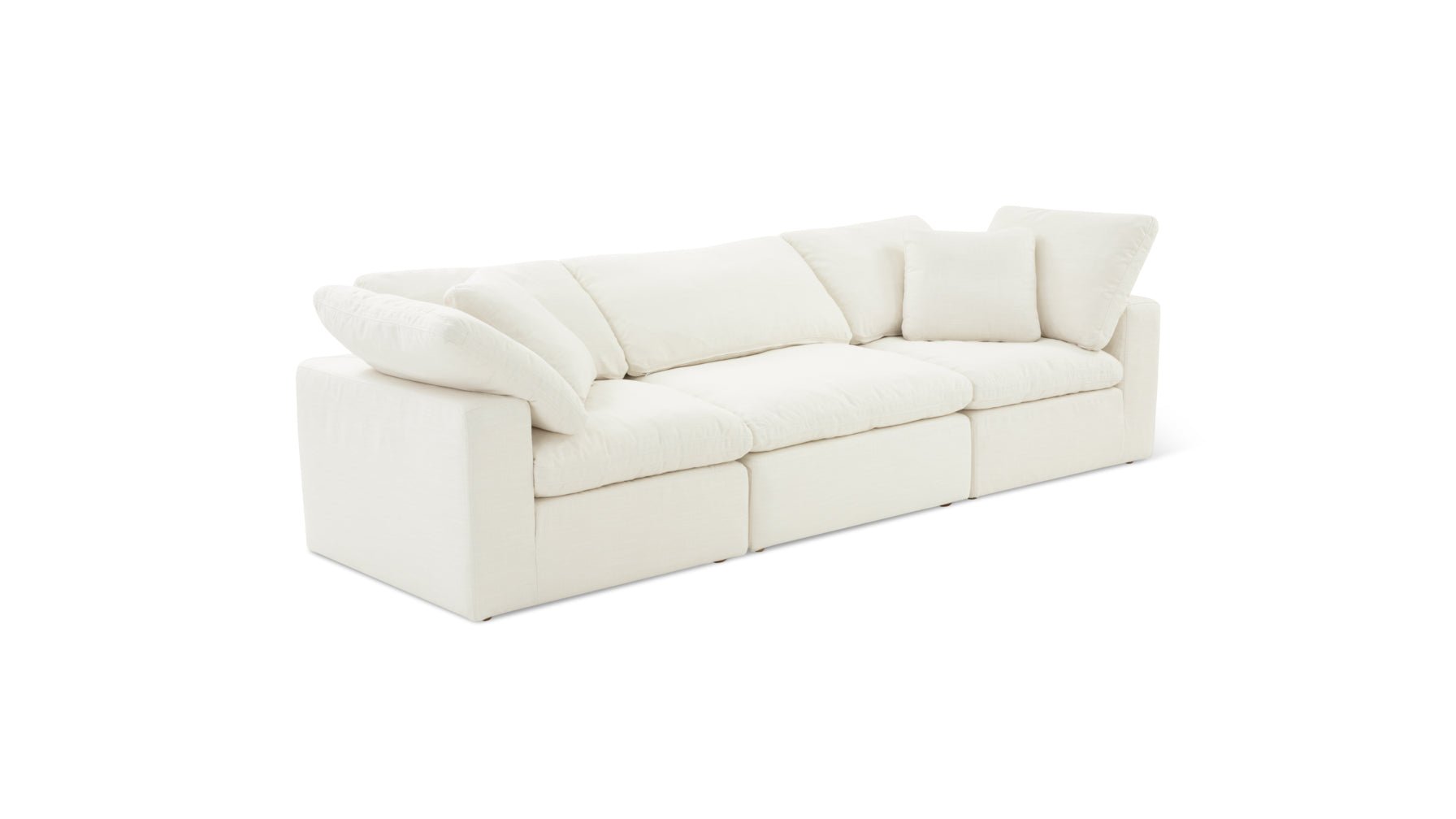 Movie Night™ 3-Piece Modular Sofa, Standard, Cream Linen - Image 10