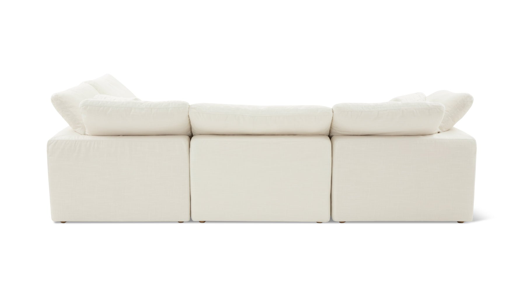 Movie Night™ 3-Piece Modular Sofa, Standard, Cream Linen - Image 10