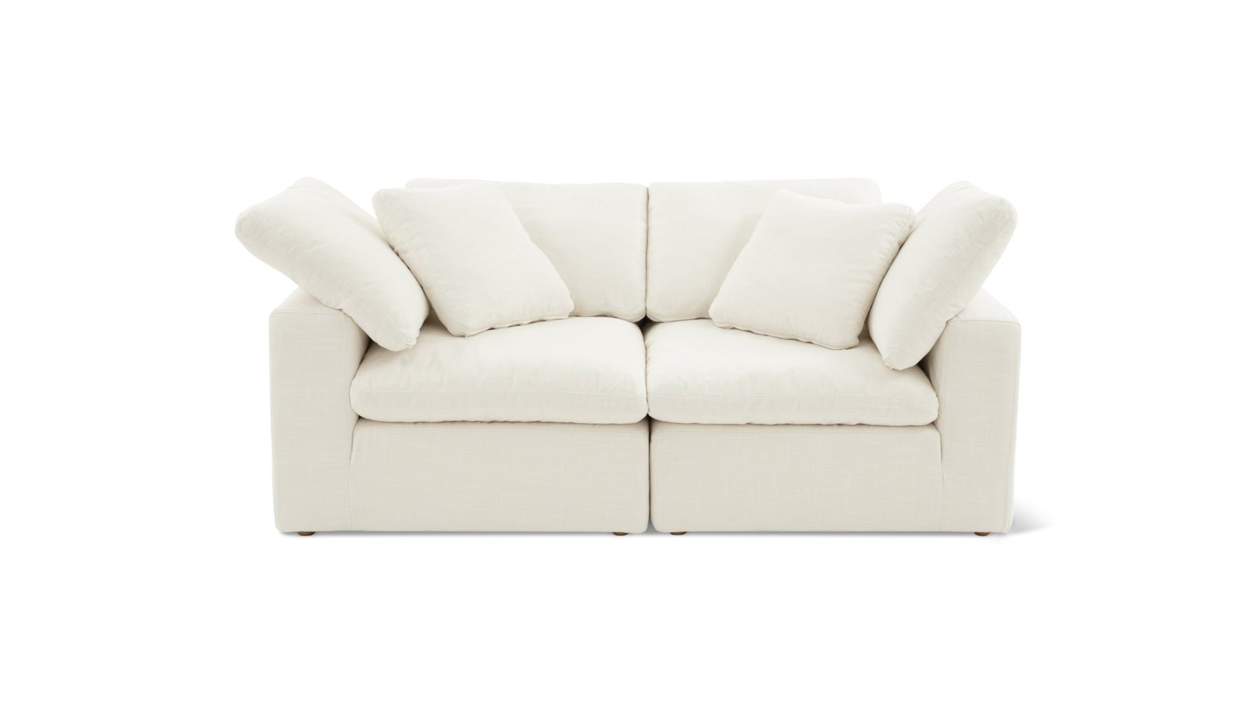 Movie Night™ 2-Piece Modular Sofa, Standard, Cream Linen_image