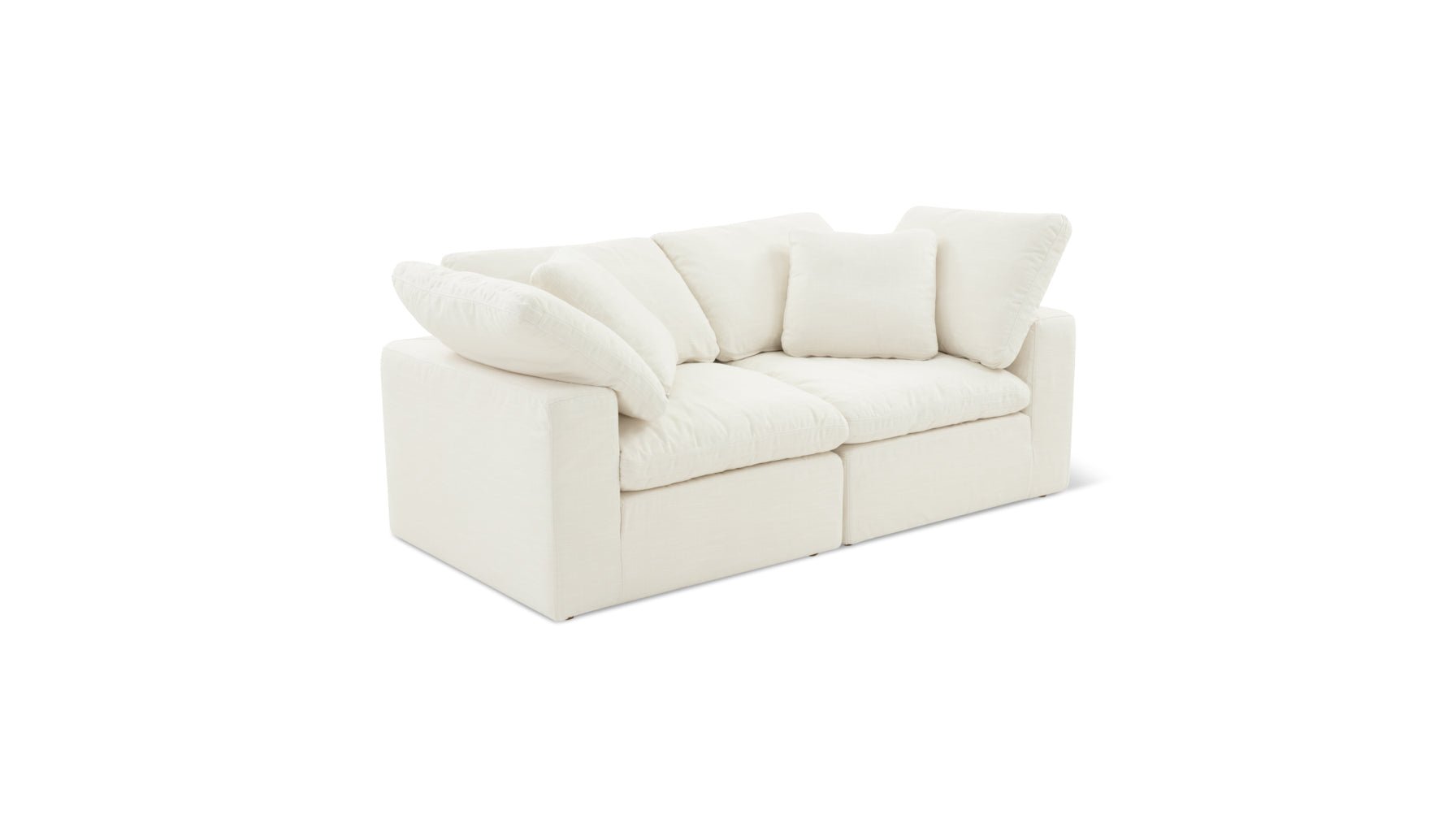 Movie Night™ 2-Piece Modular Sofa, Standard, Cream Linen - Image 10