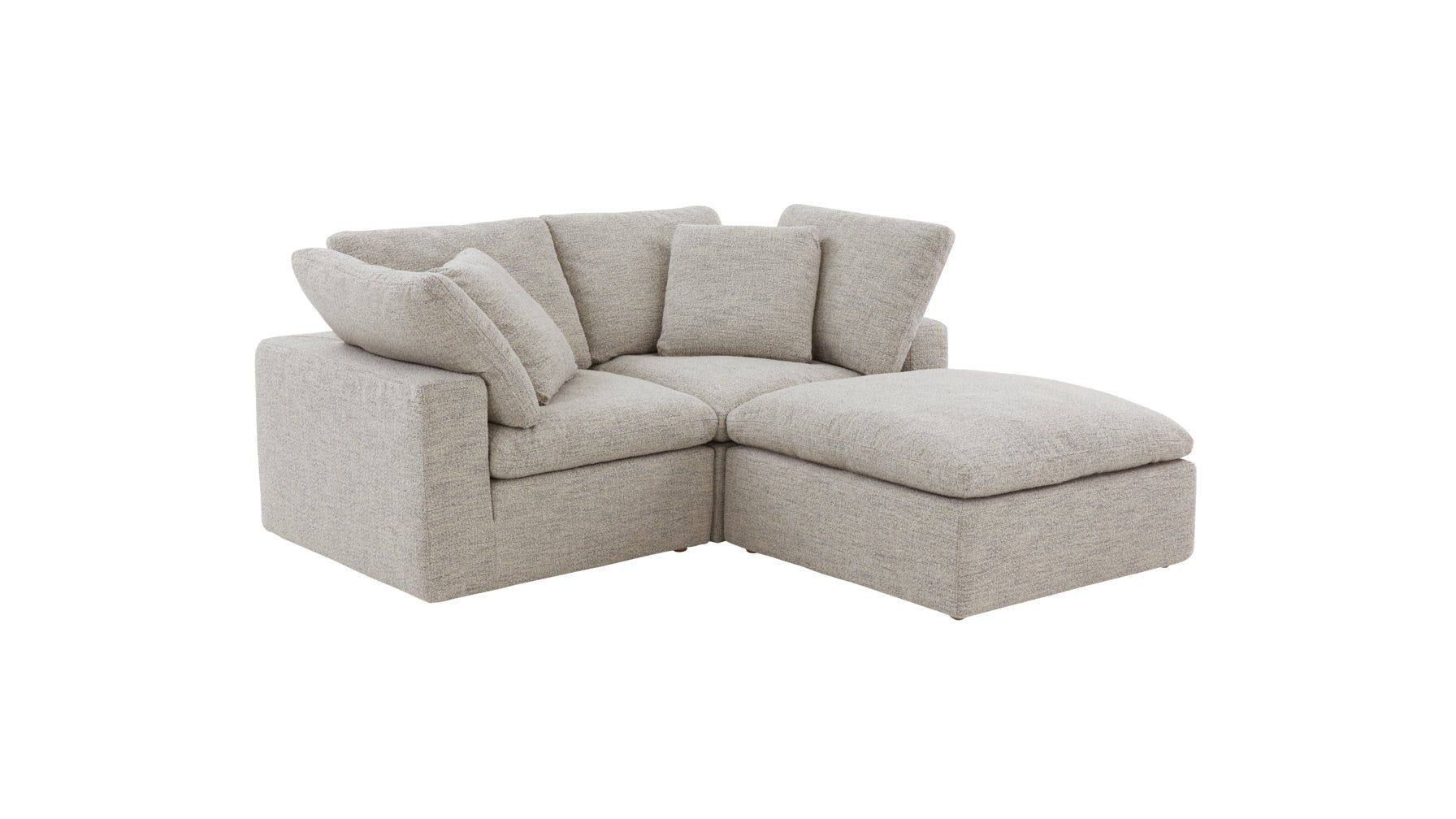 Movie Night™ 3-Piece Modular Sectional, Standard, Oatmeal - Image 11