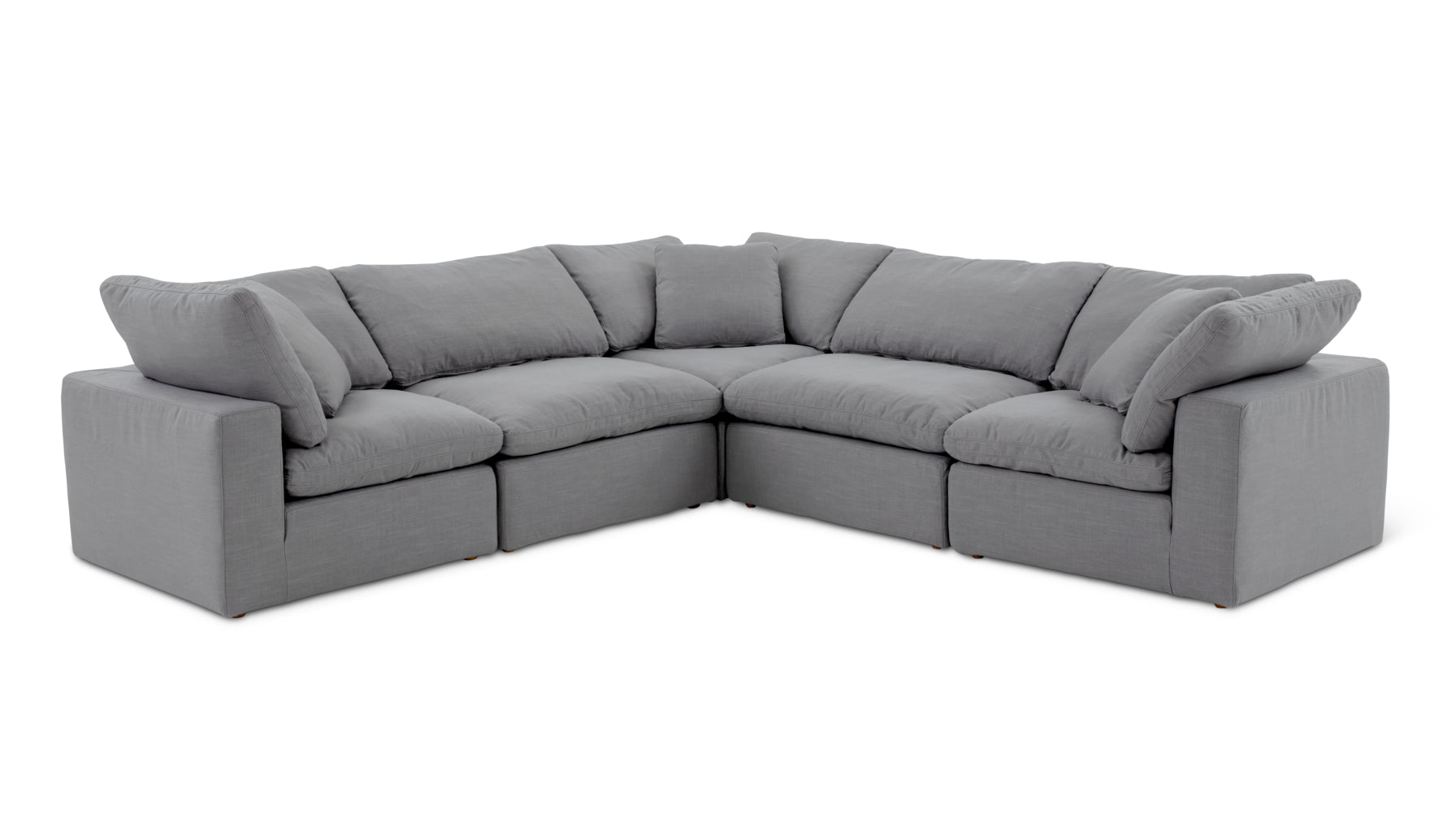 Movie Night™ 5-Piece Modular Sectional Closed, Standard, Moonlight - Image 10