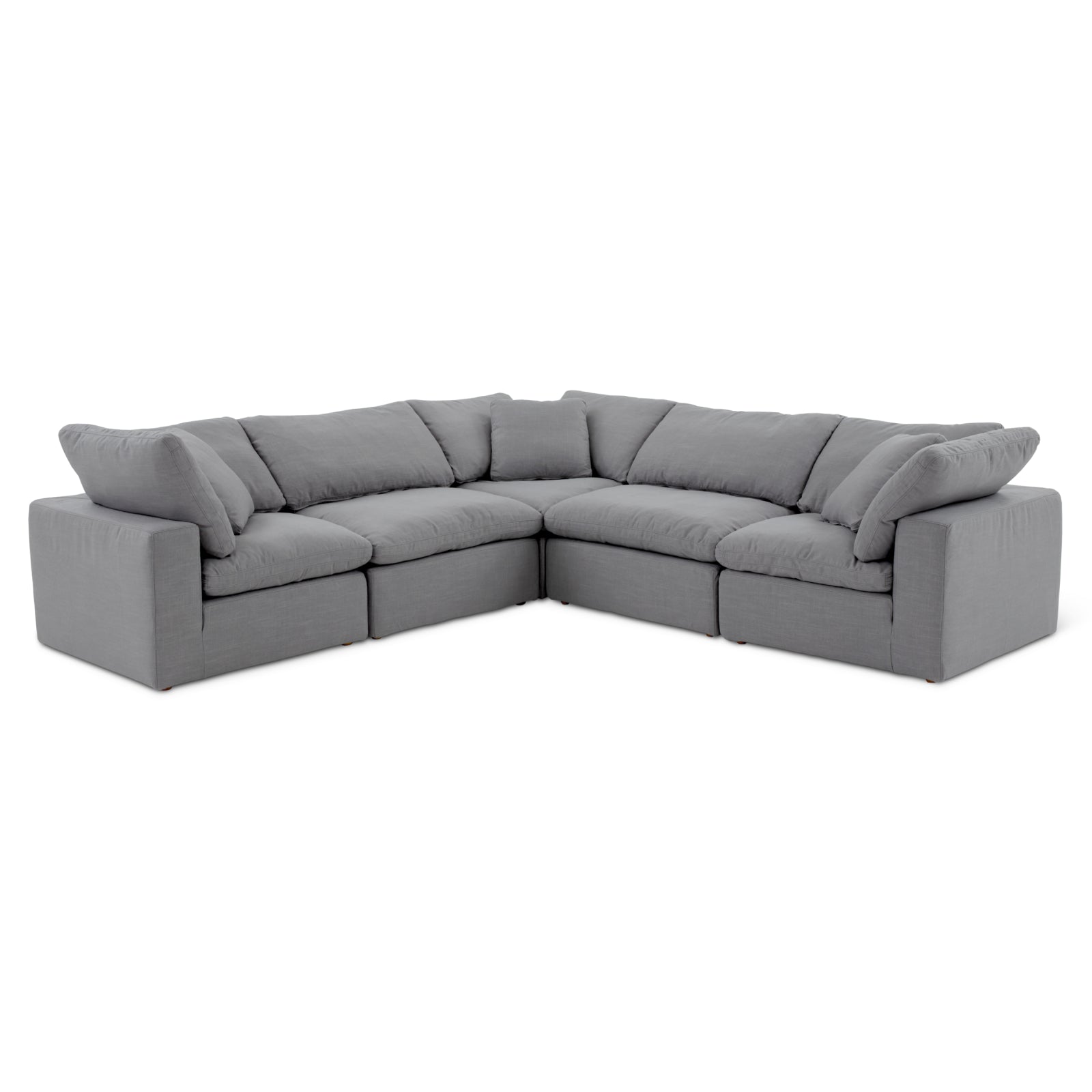 Movie Night™ 5-Piece Modular Sectional Closed, Standard, Moonlight - Image 8