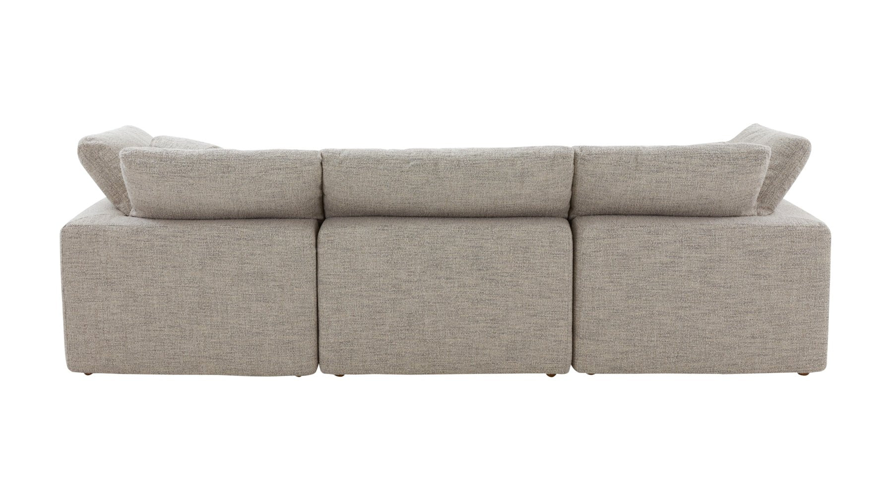 Movie Night™ 5-Piece Modular U-Shaped Sectional, Standard, Oatmeal - Image 10