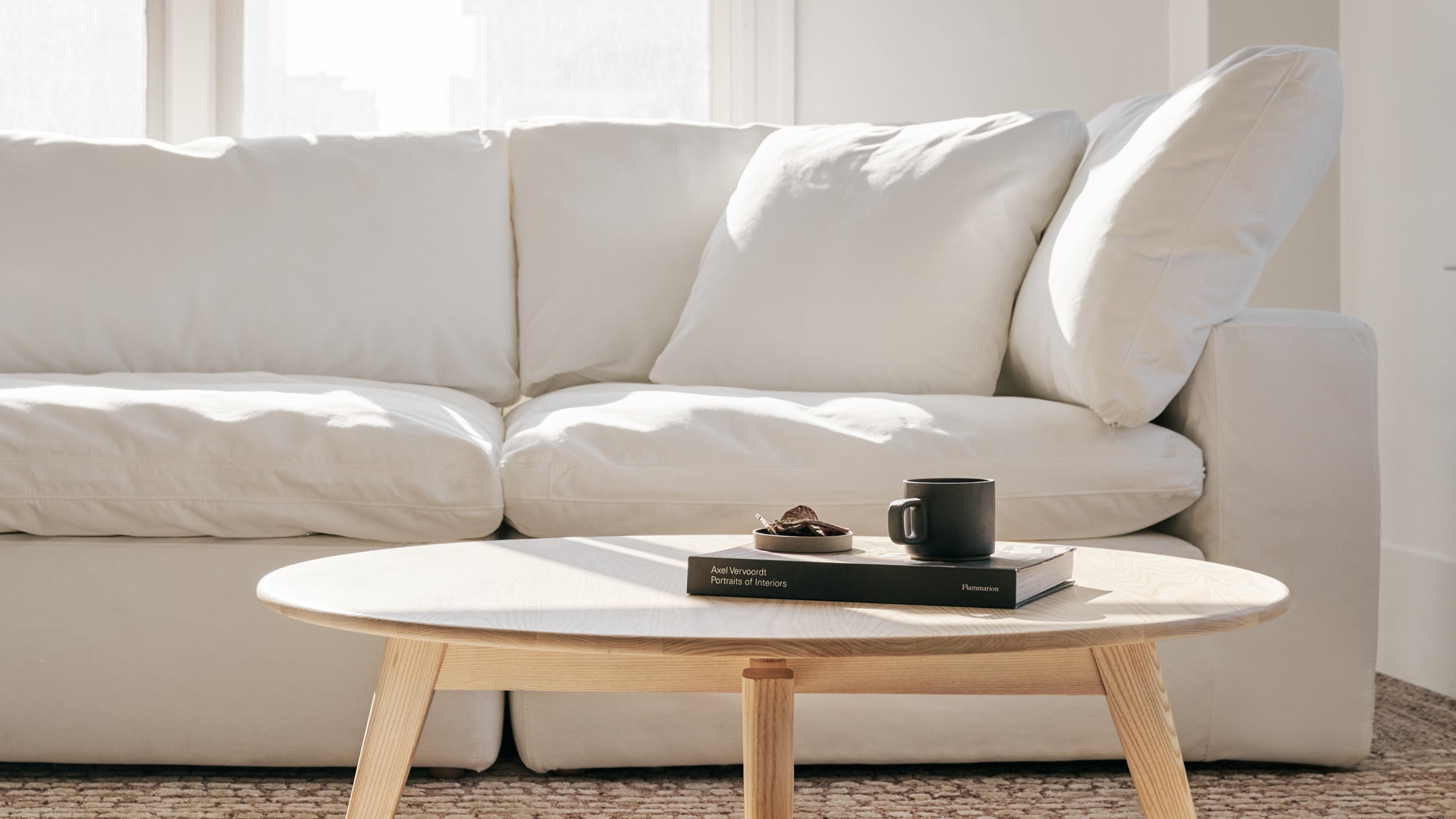 Movie Night™ 3 - Piece Modular Sofa, Large, Oatmeal - Sundays Company CanadaSEC-YJ-903-007