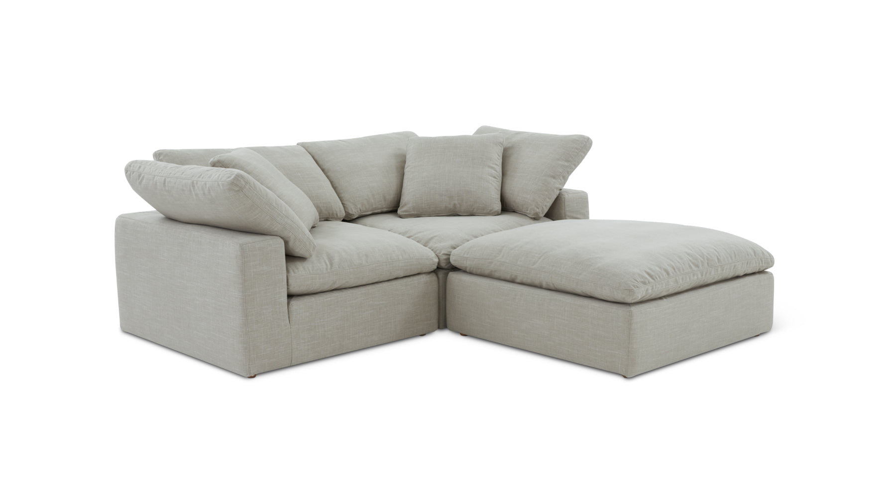 Movie Night™ 3-Piece Modular Sectional, Large, Light Pebble_image