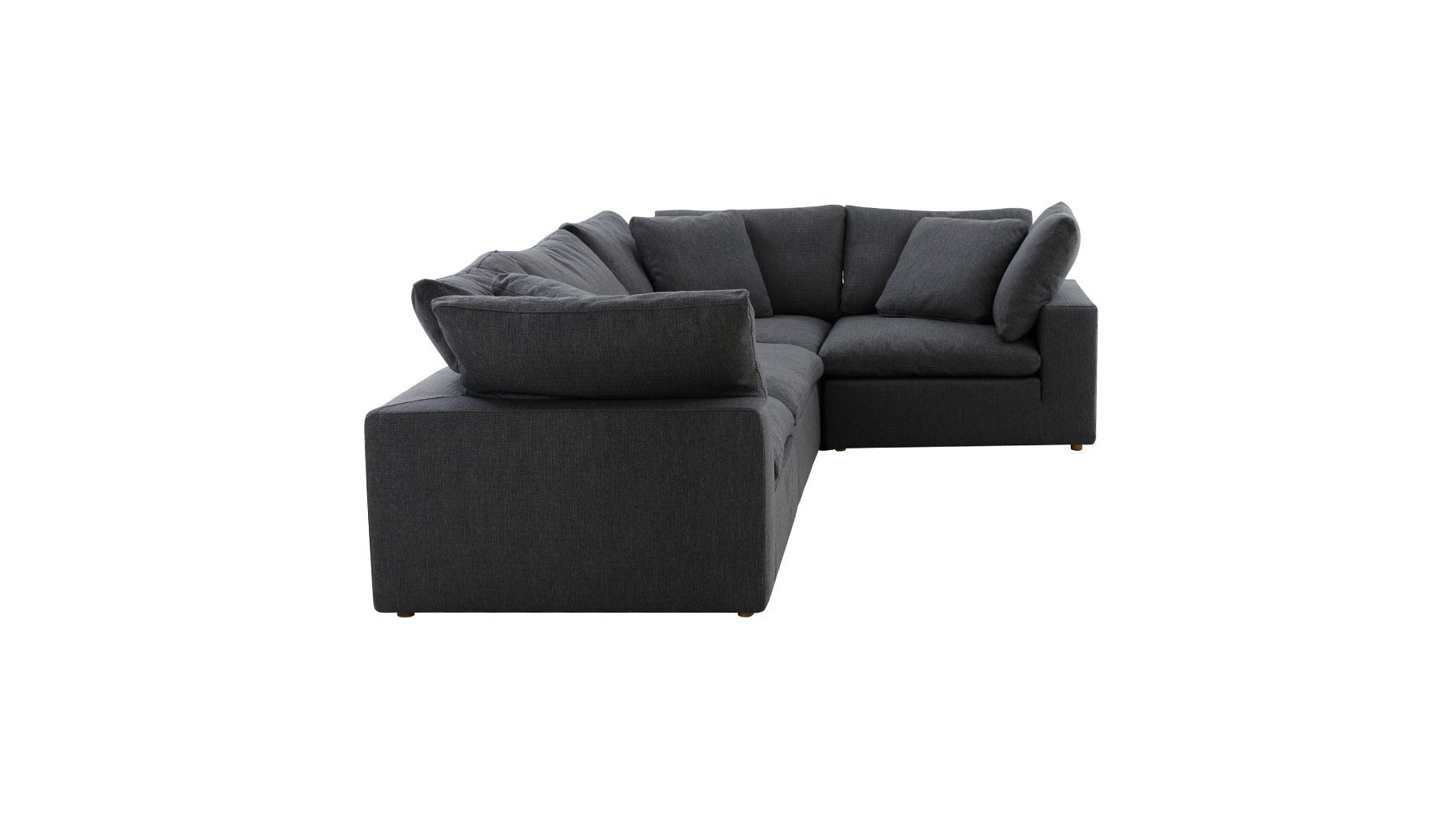 Movie Night™ 4-Piece Modular Sectional Closed, Large, Dark Shadow - Image 6