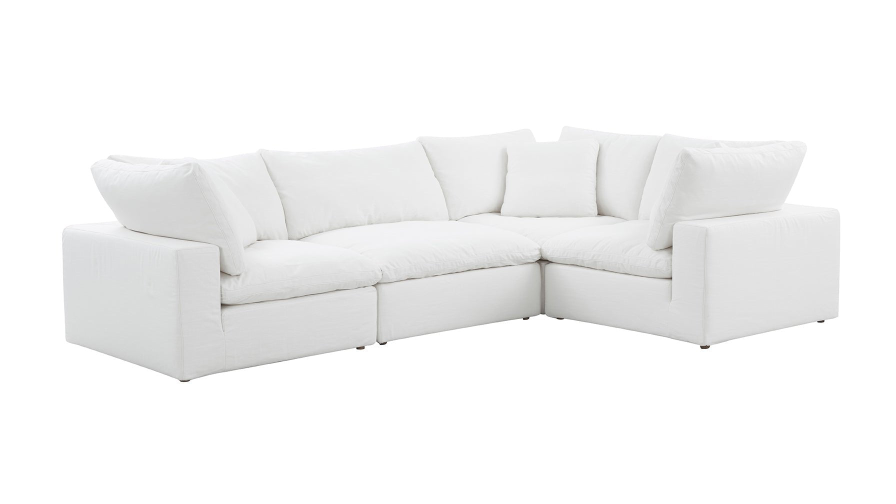 Movie Night™ 4-Piece Modular Sectional Closed, Standard, Brie - Image 11