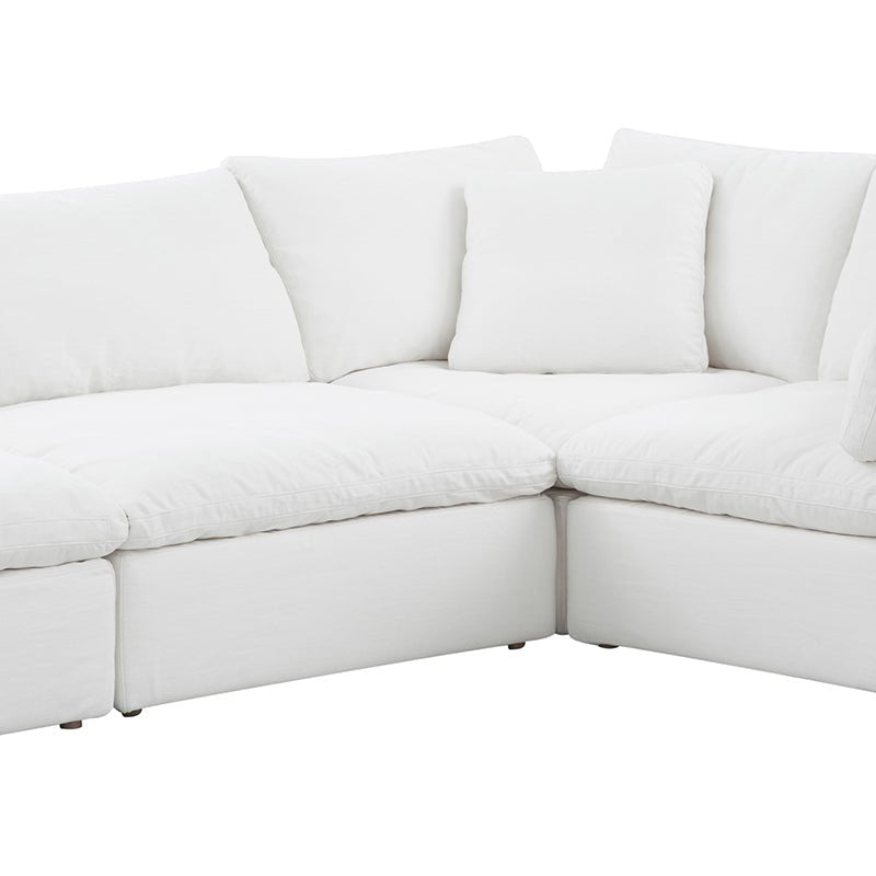 Movie Night™ 4-Piece Modular Sectional Closed, Standard, Brie - Image 7