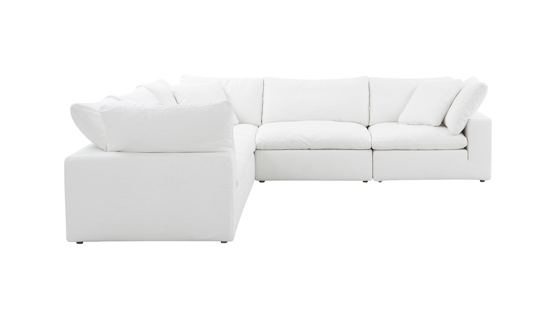 Movie Night™ 5-Piece Modular Sectional Closed, Standard, Brie - Image 10