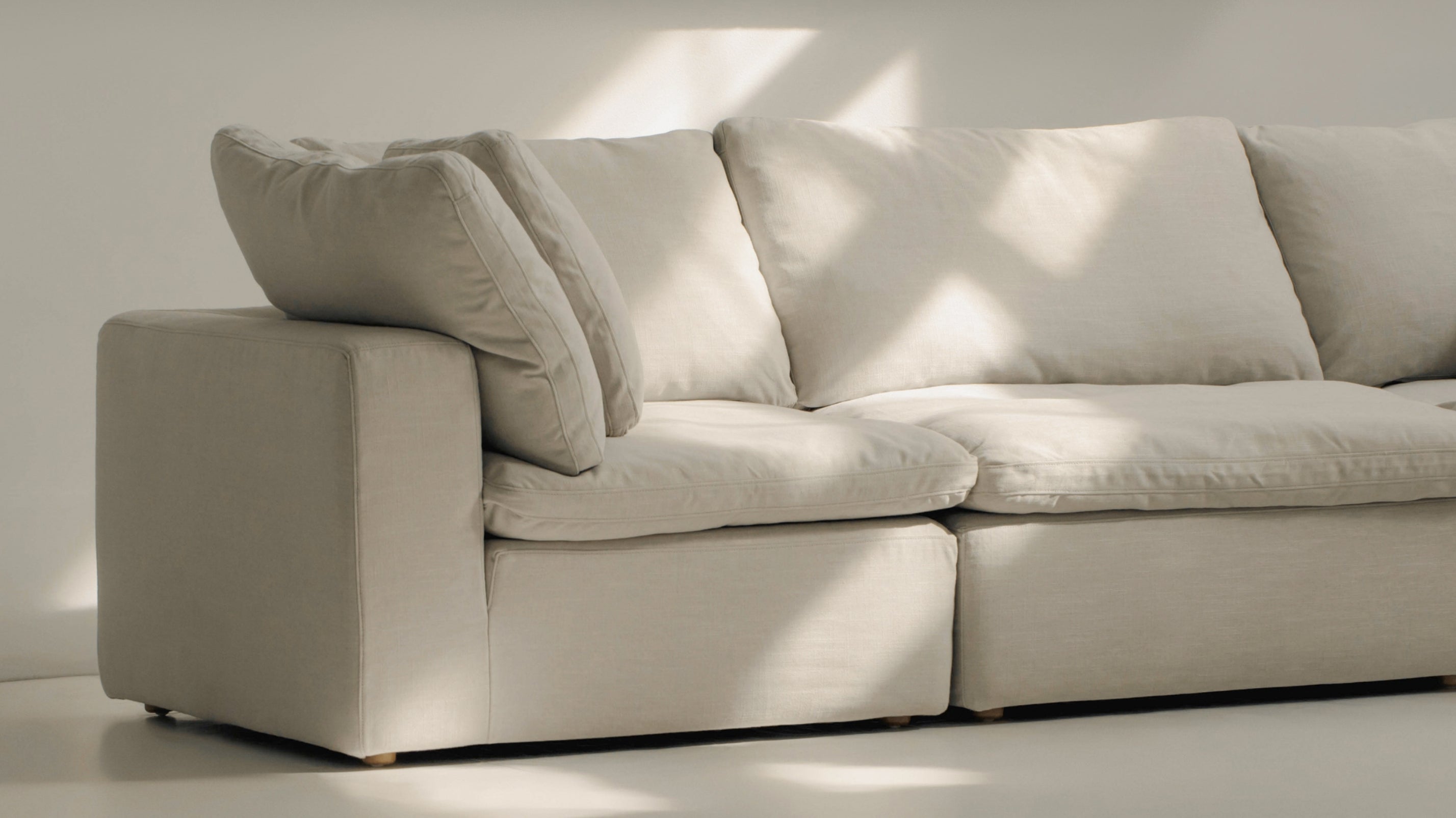 Movie Night™ 5 - Piece Modular U - Shaped Sectional, Large, Clay - Sundays Company CanadaSEC-YJ-922-015