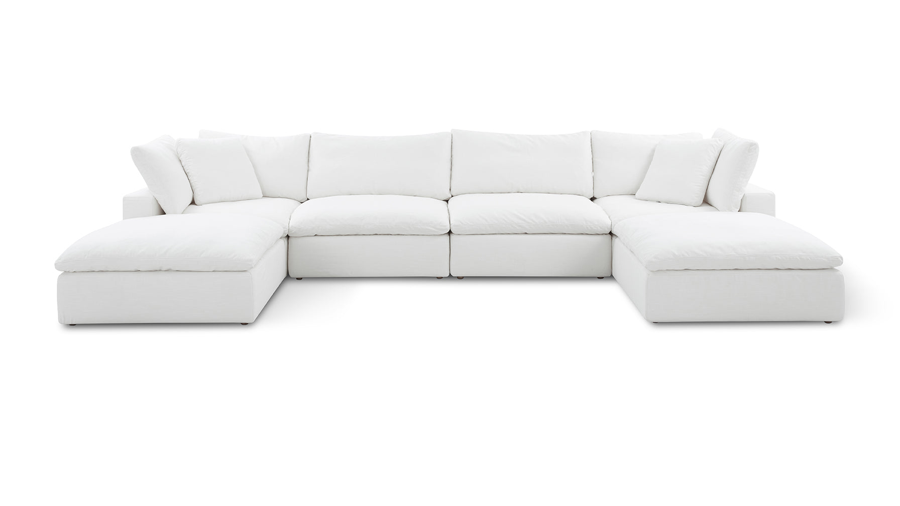 Movie Night™ 6-Piece Modular U-Shaped Sectional, Large, Brie_image