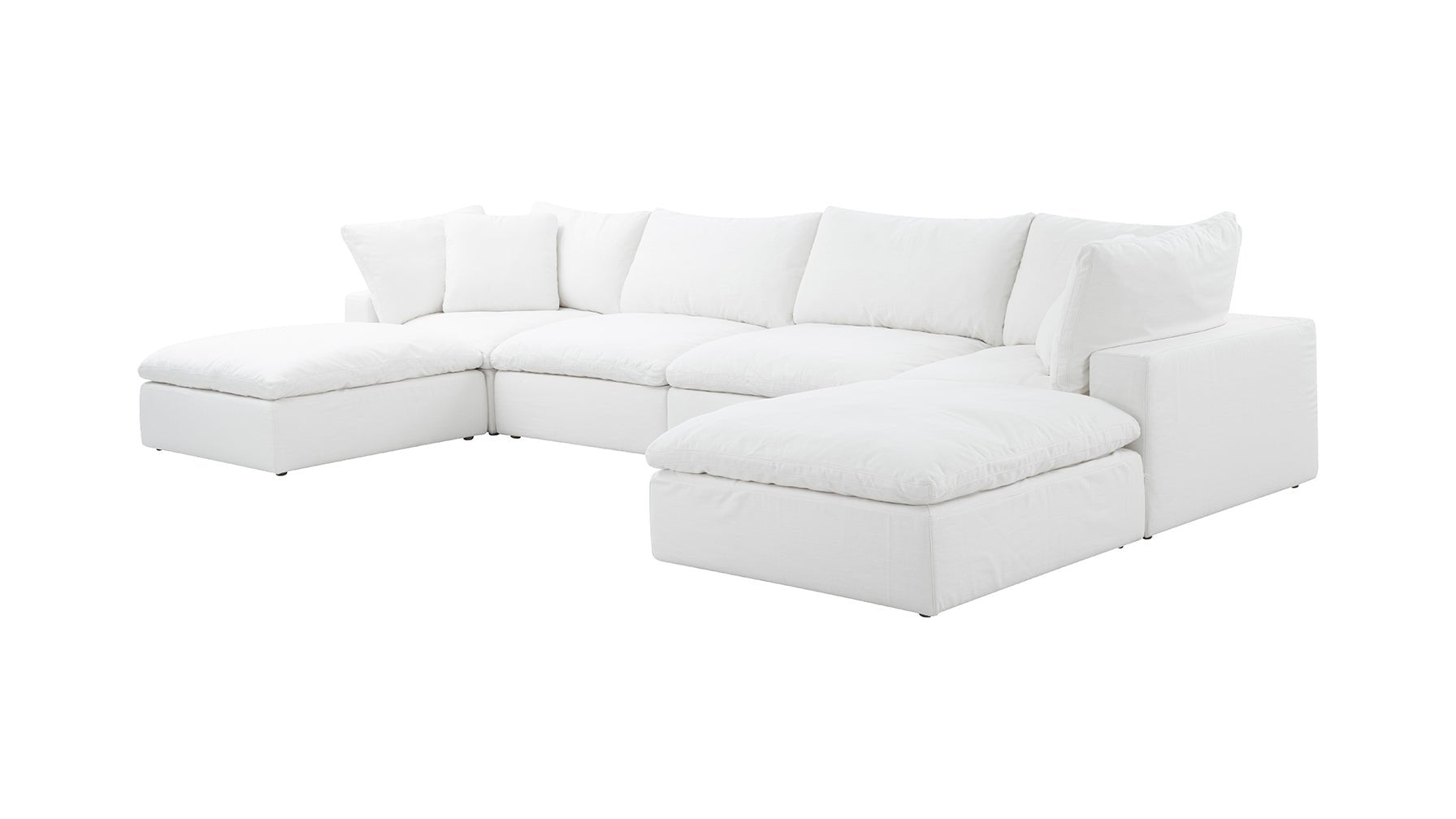 Movie Night™ 6-Piece Modular U-Shaped Sectional, Standard, Brie - Image 5