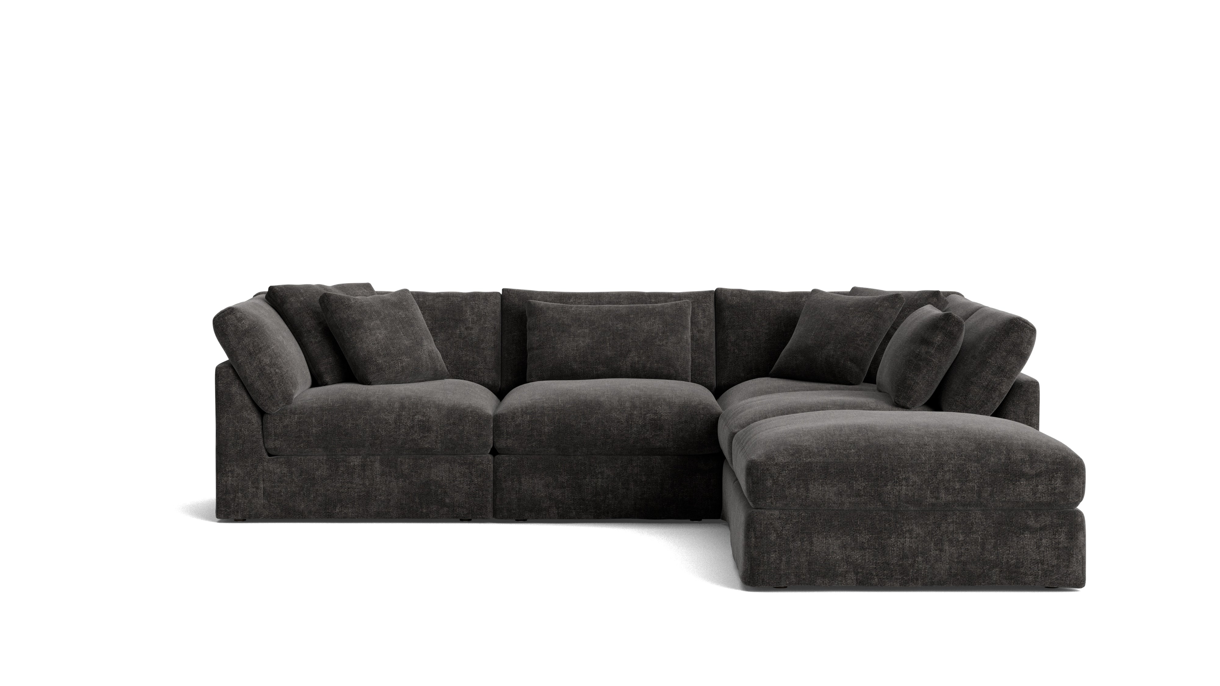 Get Together™ 5 - Piece Modular Sectional, Large, Truffle - Sundays Company CanadaSEC-YJ-028-003