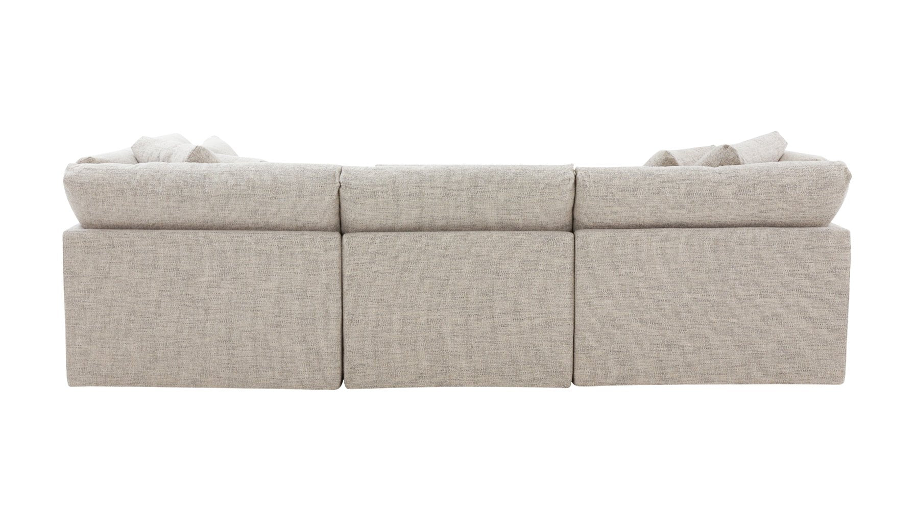 Get Together™ 5-Piece Modular Sectional, Large, Oatmeal - Image 9