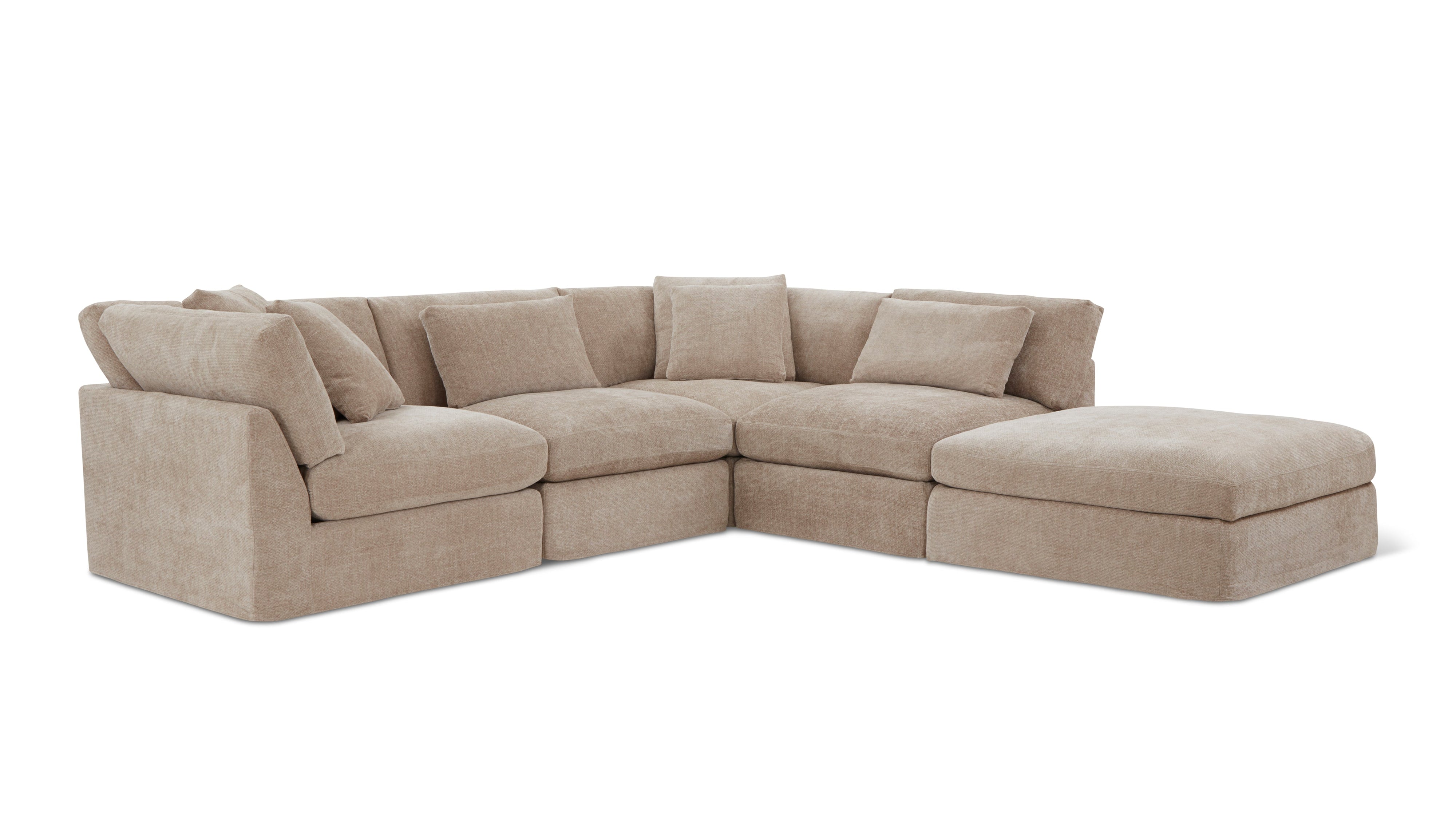 Get Together™ 5-Piece Modular Sectional, Large, Champagne - Image 11