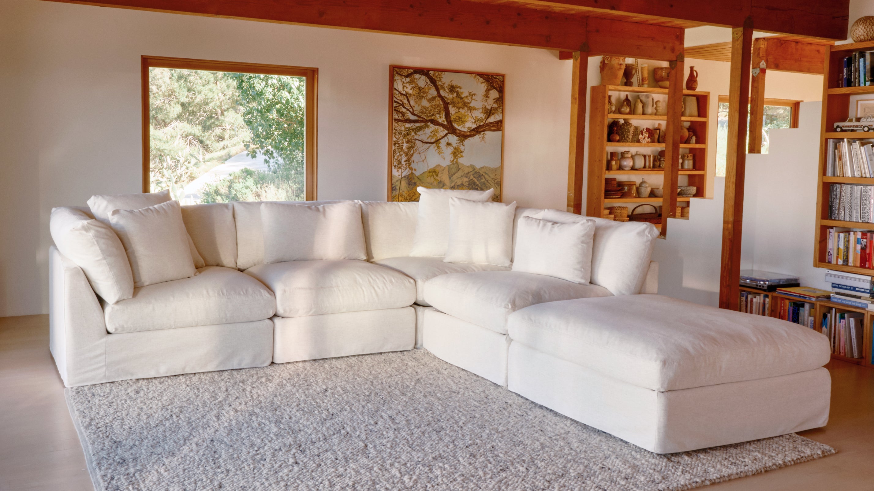 Get Together™ 5-Piece Modular Sectional, Large, Nomad Snow