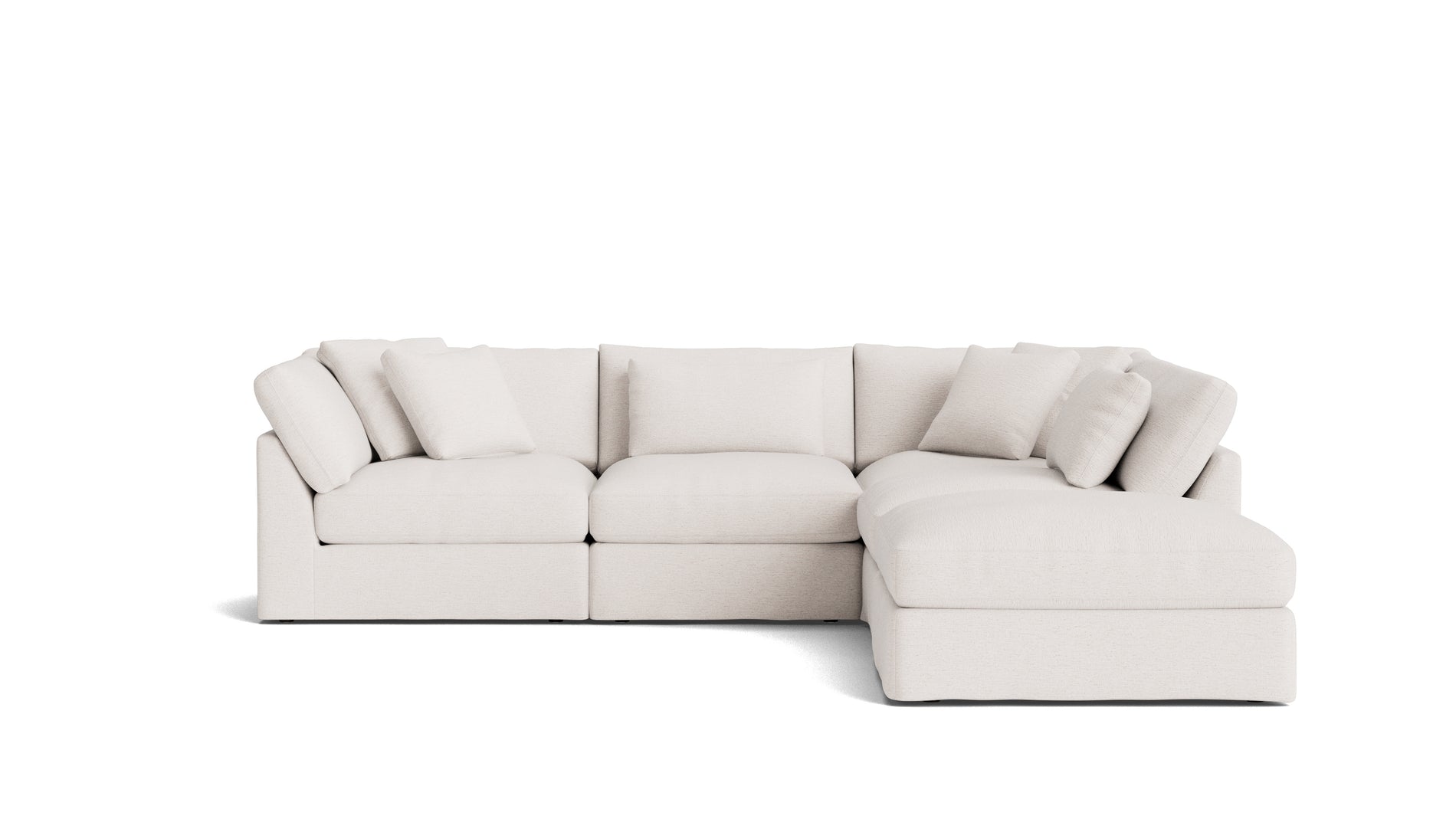 Get Together™ 5-Piece Modular Sectional, Large, Nomad Snow_image