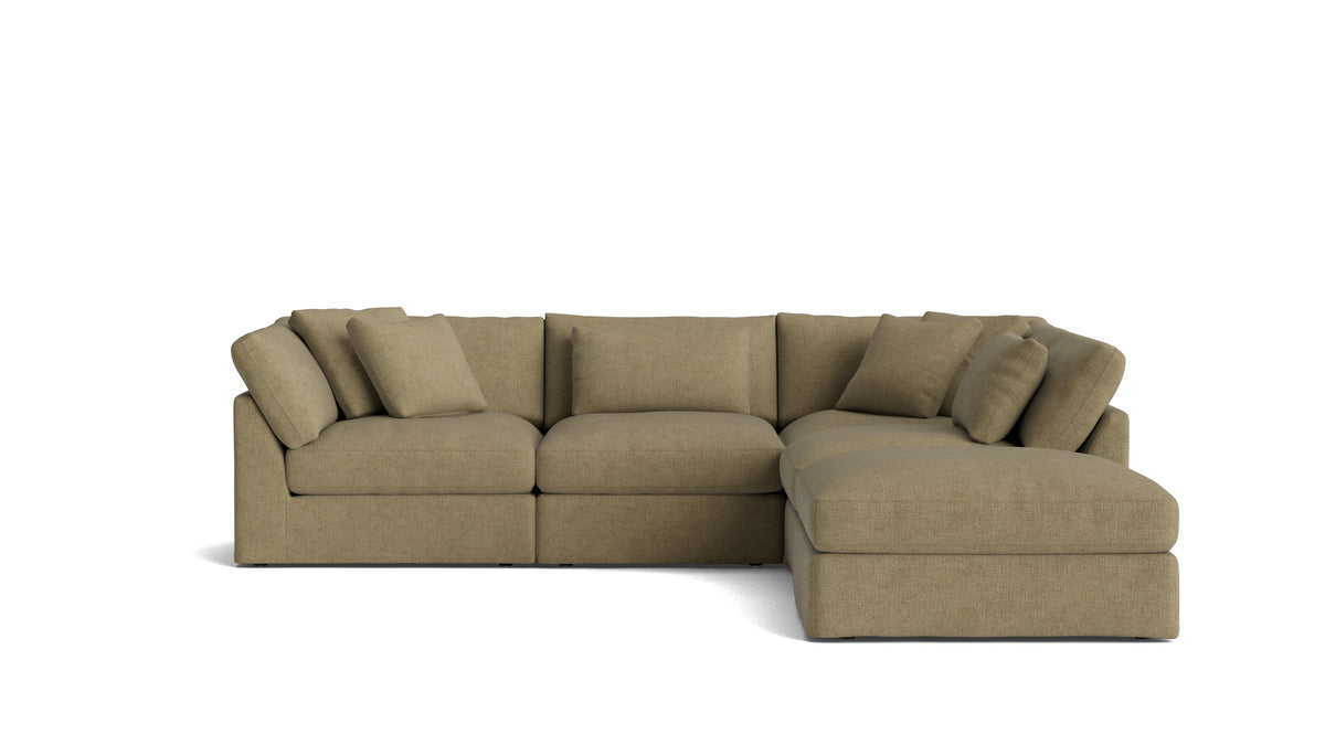 Get Together™ 5-Piece Modular Sectional, Large, Olive