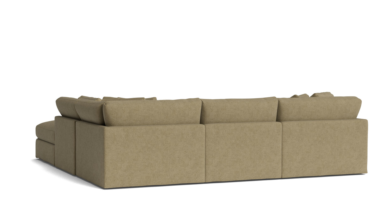 Get Together™ 5-Piece Modular Sectional, Large, Olive — alternate view